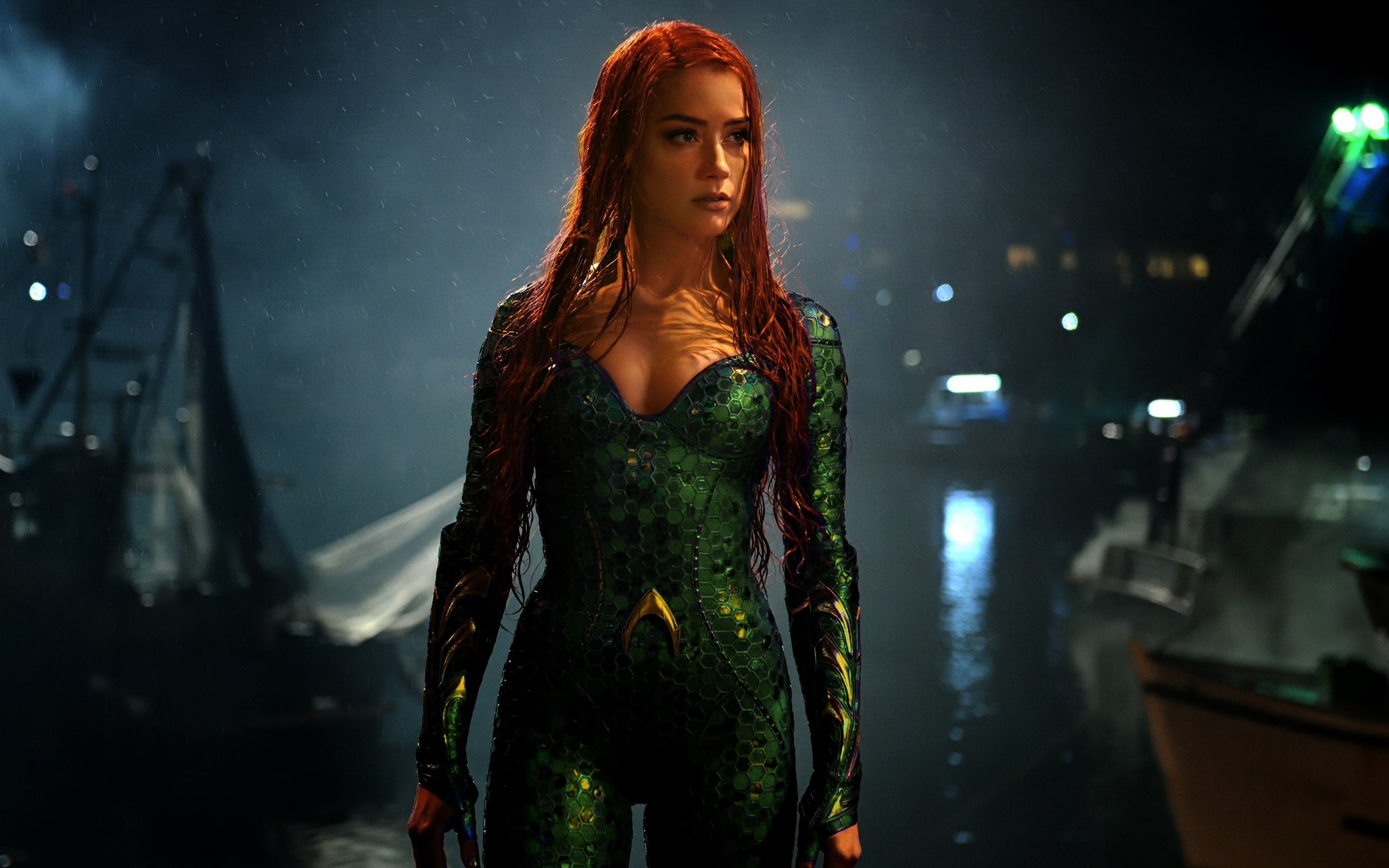 Movie, Aquaman, Amber Heard, Mera, 2880x1800 wallpaper
