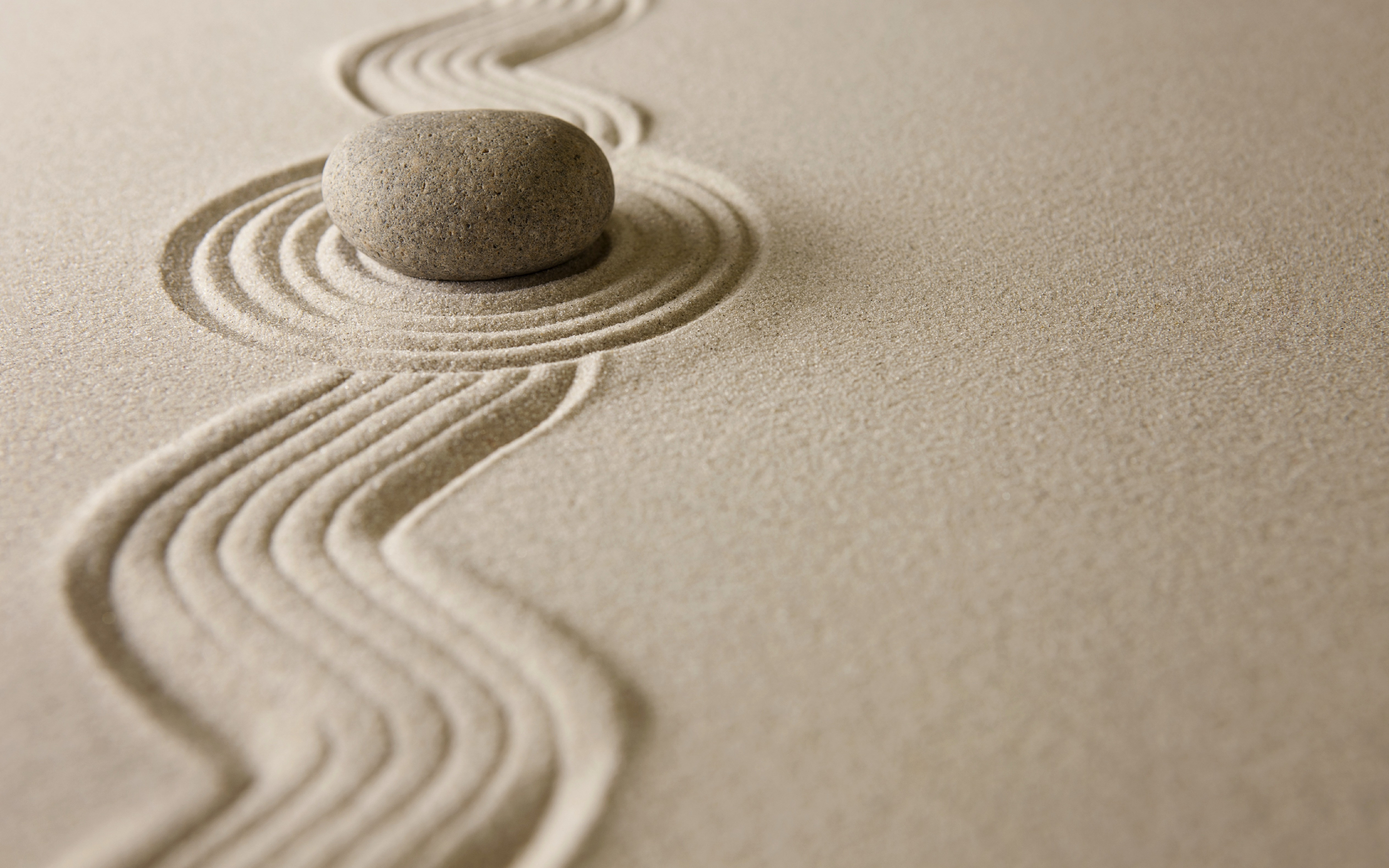 Sand, stone, close up, 2880x1800 wallpaper