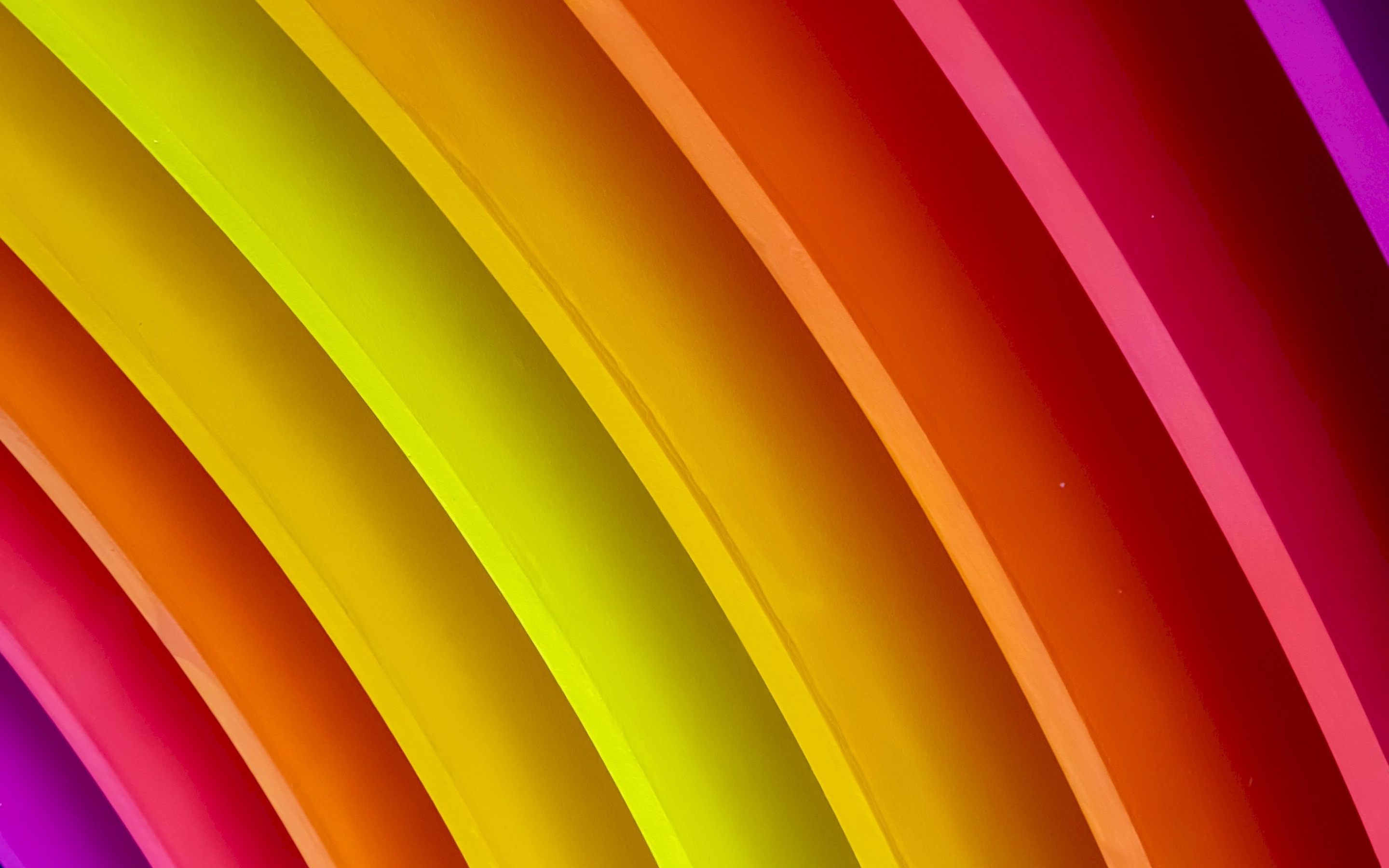 Lines, colorful, rainbow, 2880x1800 wallpaper