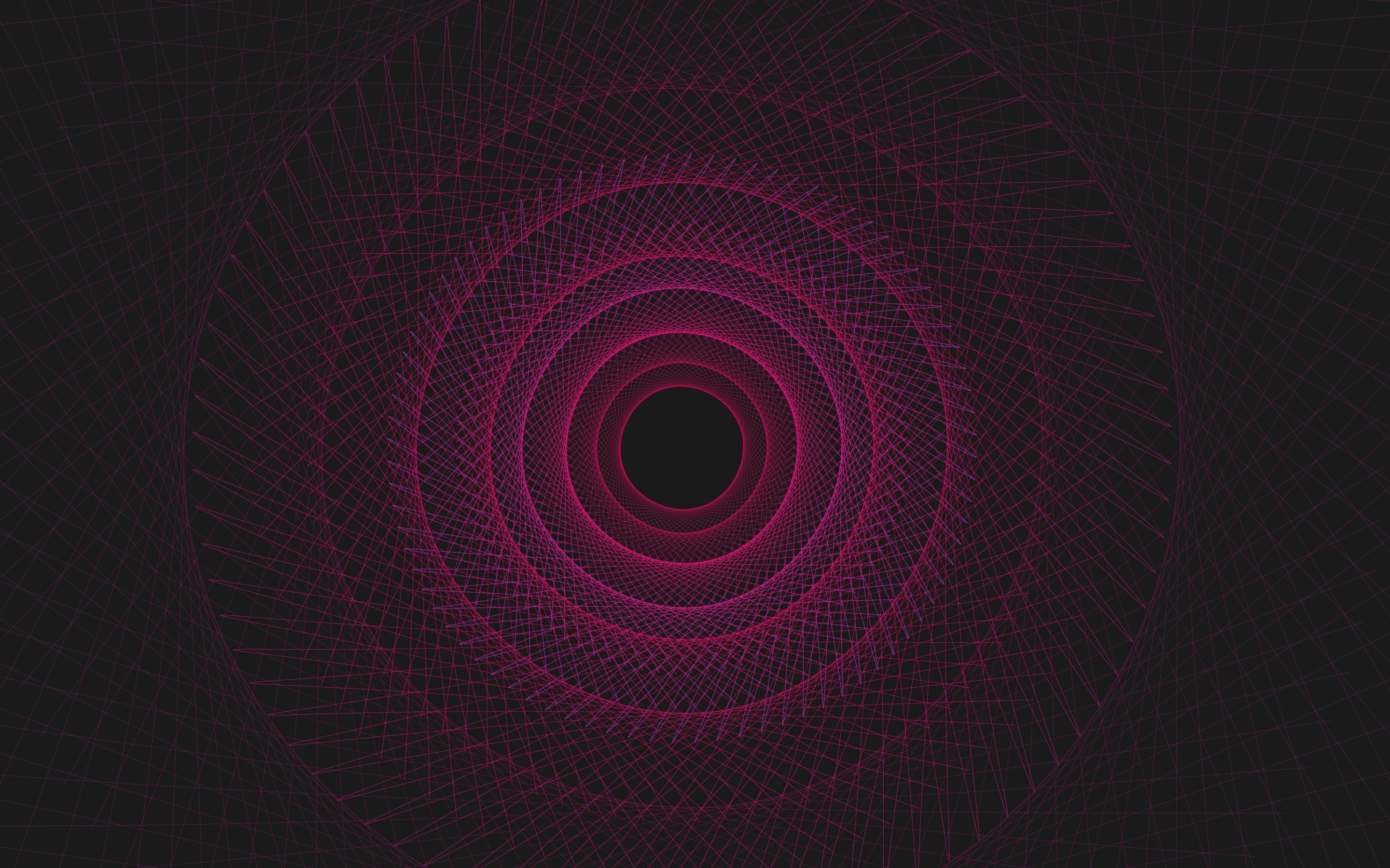 Pink, minimal, lines, pattern, abstract, circles, 2880x1800 wallpaper