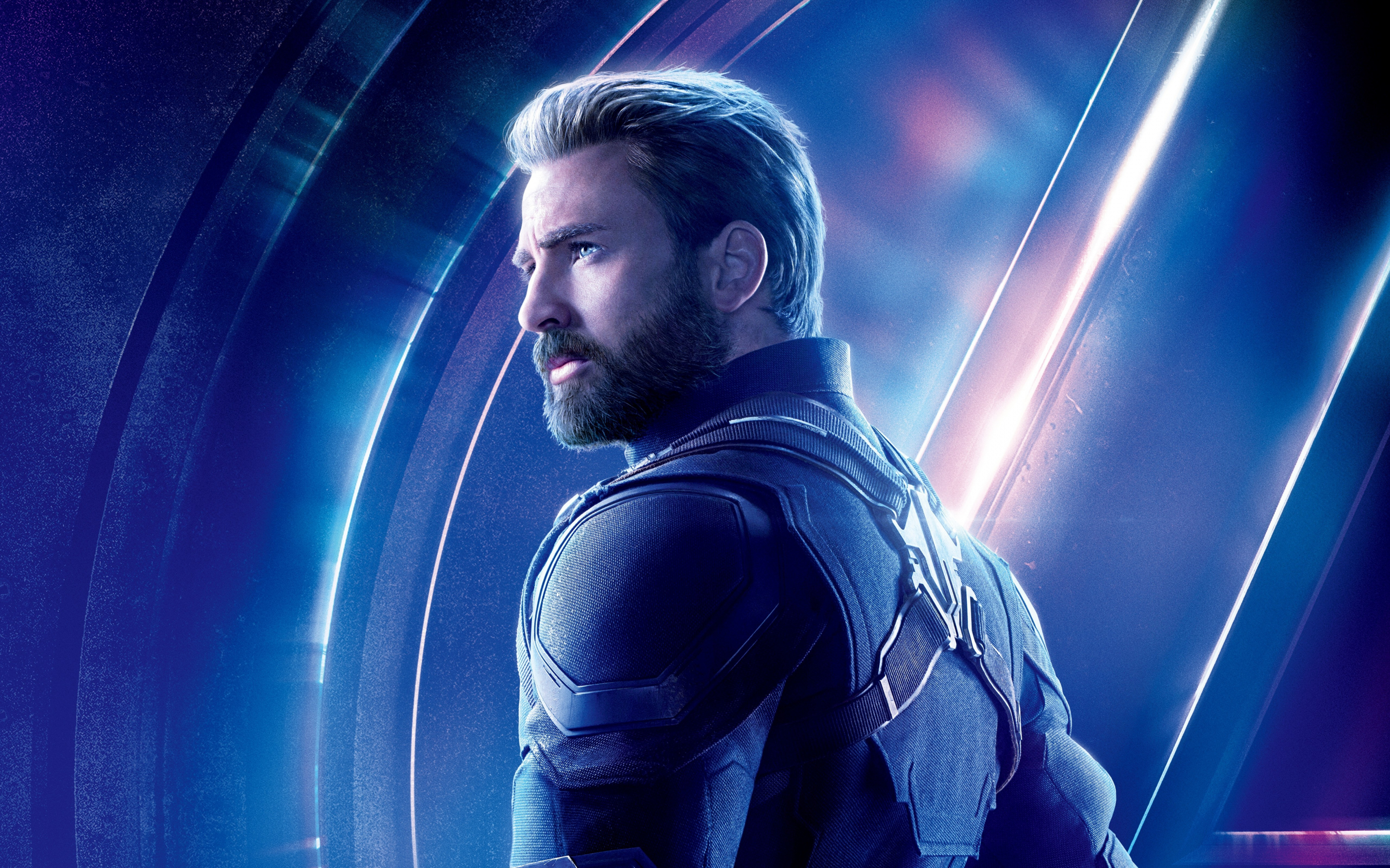 Avengers: infinity war, Chris Evans, steve rogers, Captain America, movie, 2880x1800 wallpaper