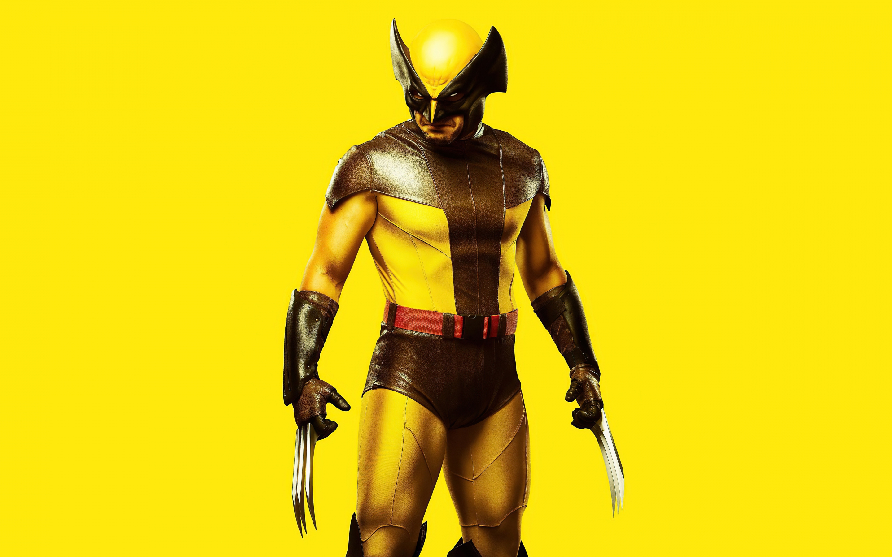 Wolverine, yellow costume, x men 2023, 2880x1800 wallpaper