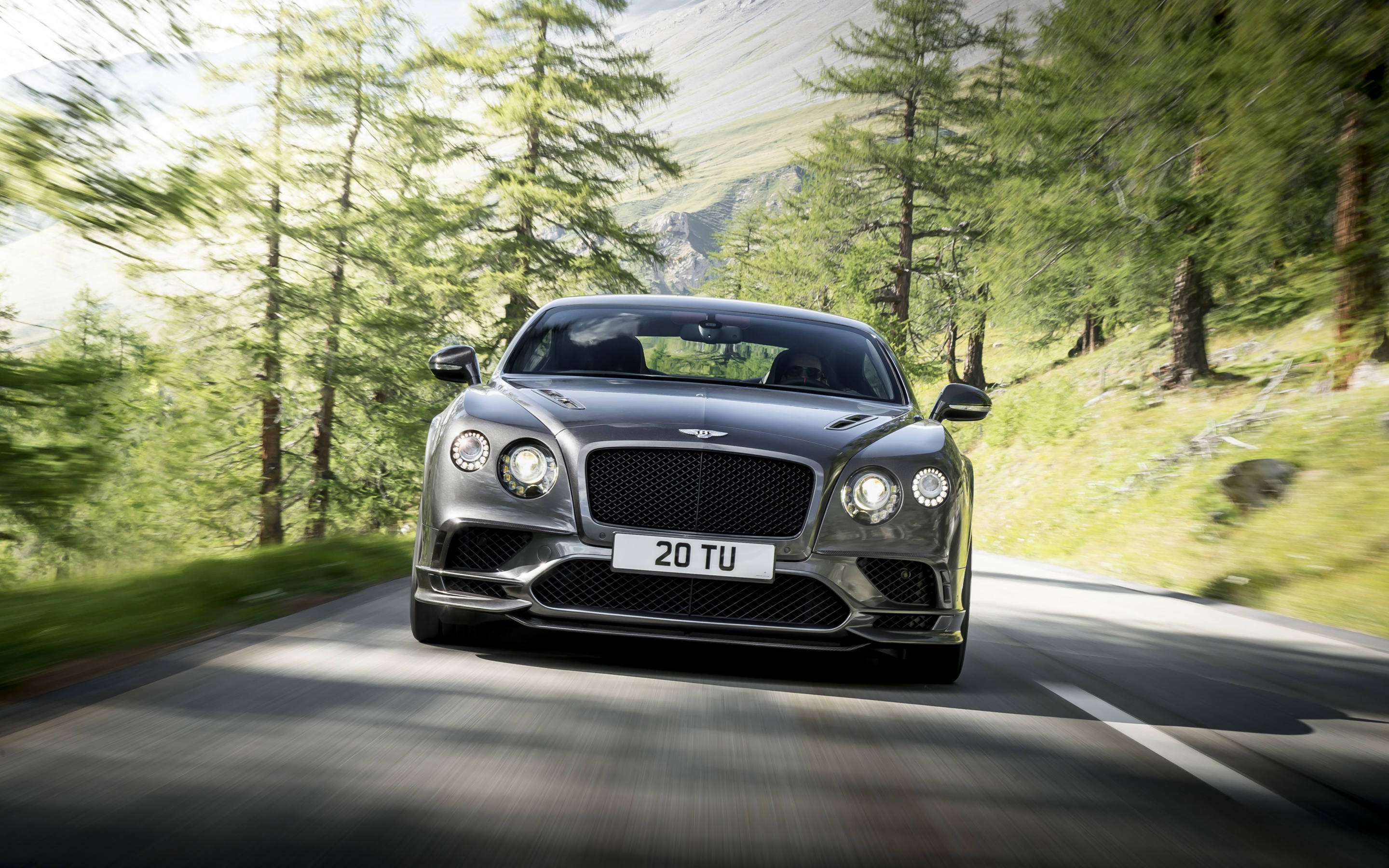 Bentley Continental GT Supersport, on-road, front, 2880x1800 wallpaper