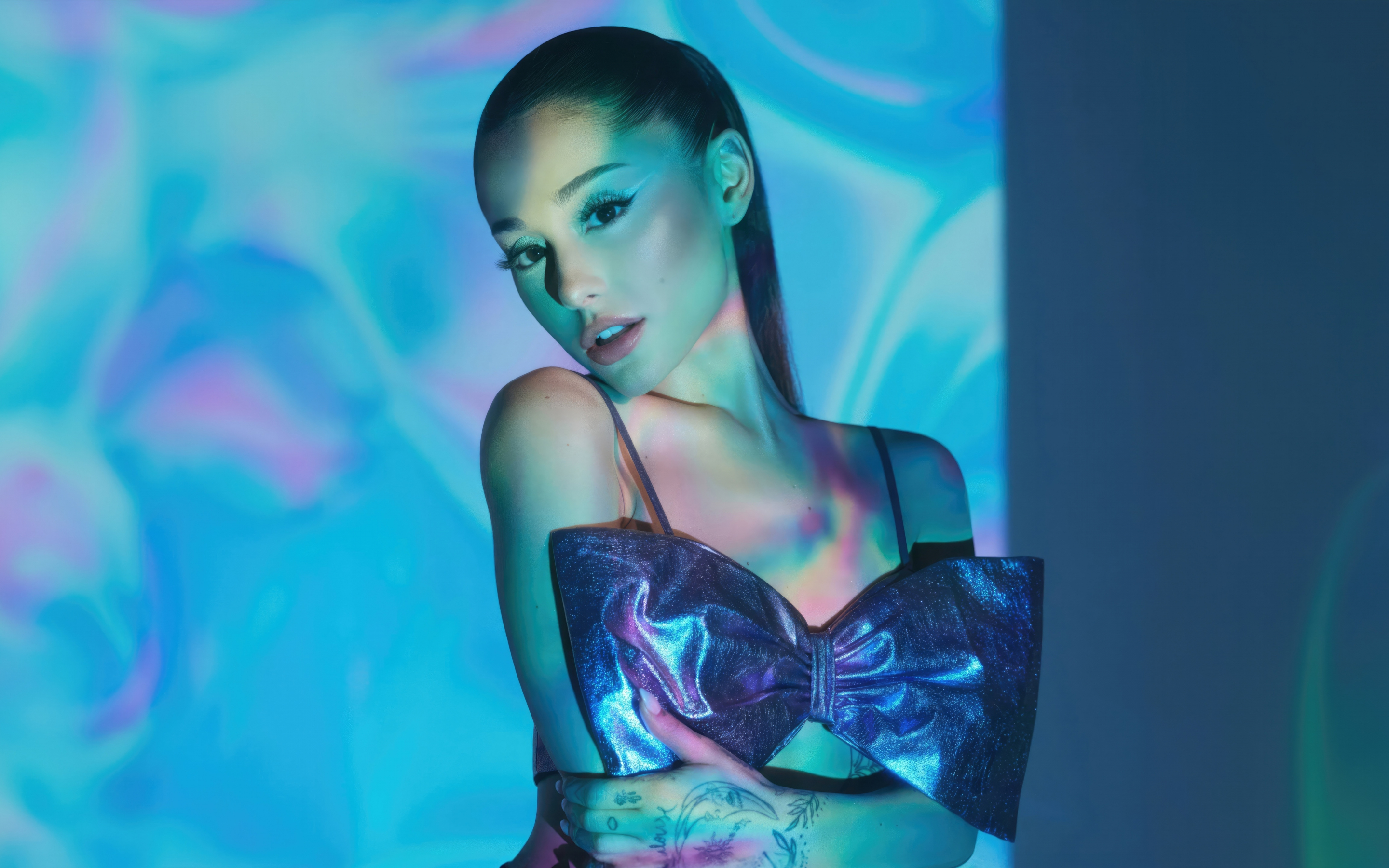 Ariana Grande, Rem beauty chapter, 2023, 2880x1800 wallpaper