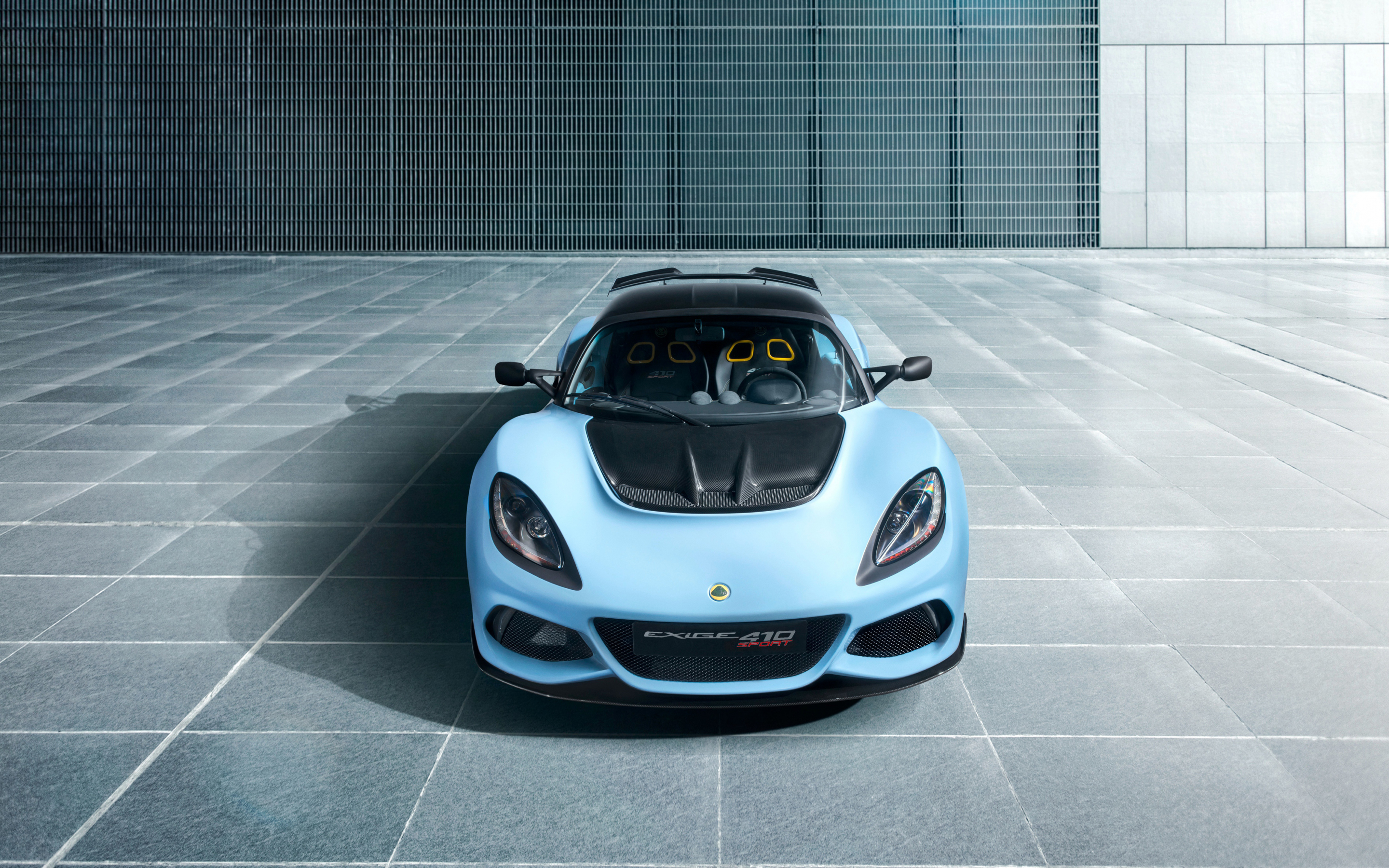 Lotus Exige Sport 410, blue super car, 2018, 2880x1800 wallpaper