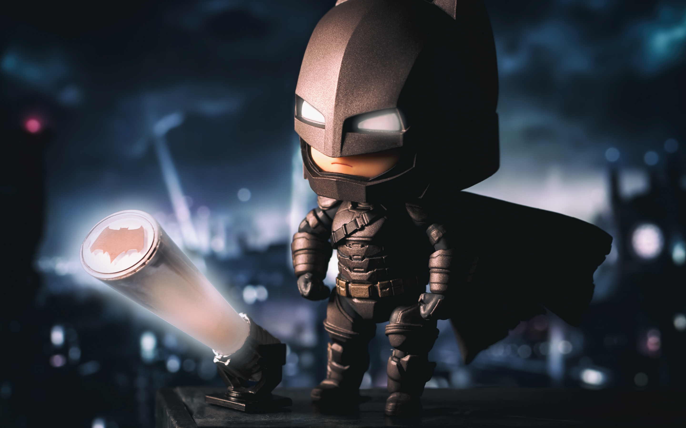 Batman, The Bat Signal, LEGO, figure, toy, 2880x1800 wallpaper