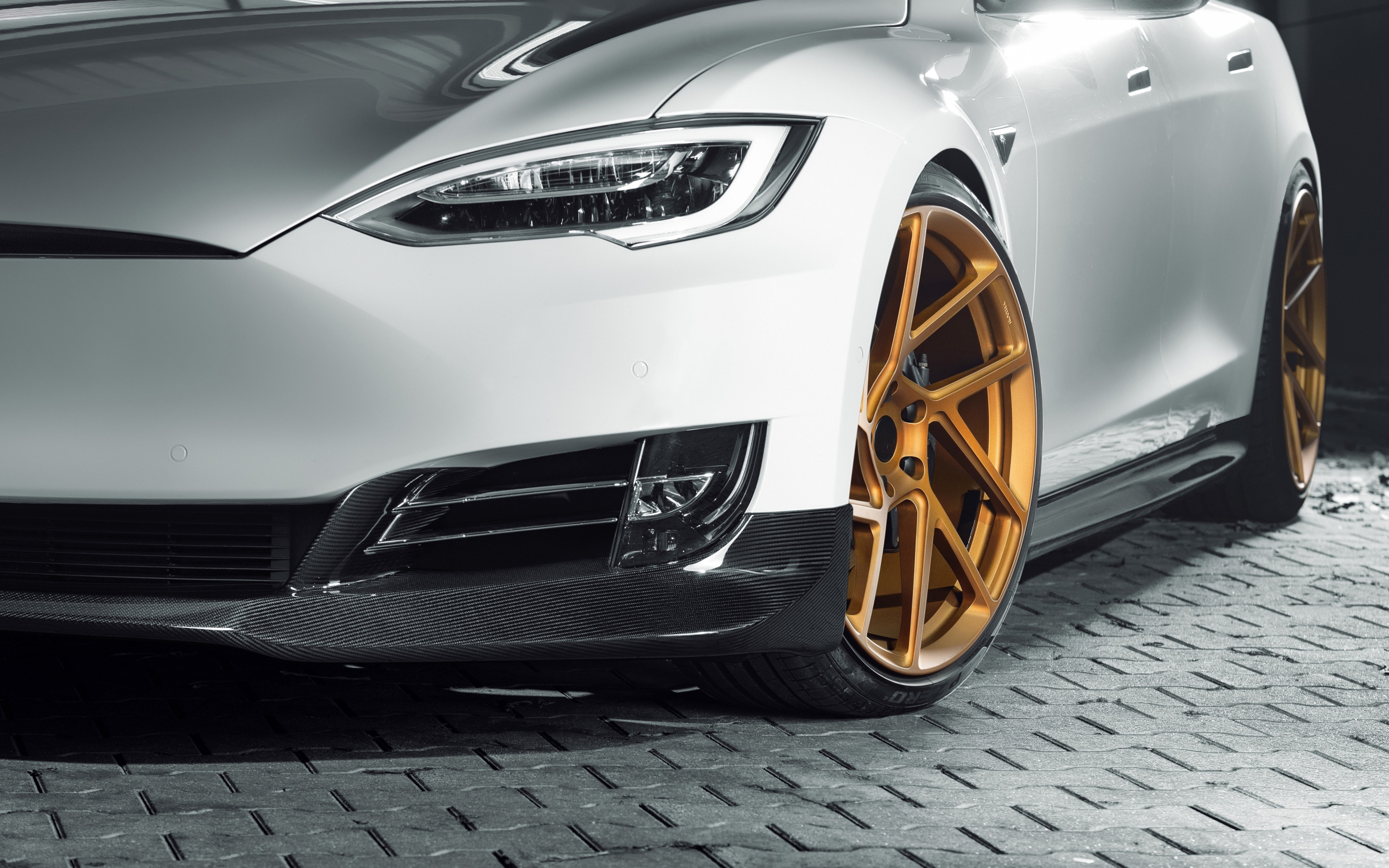Tesla Model S, novitec, wheels, luxury car, 2880x1800 wallpaper