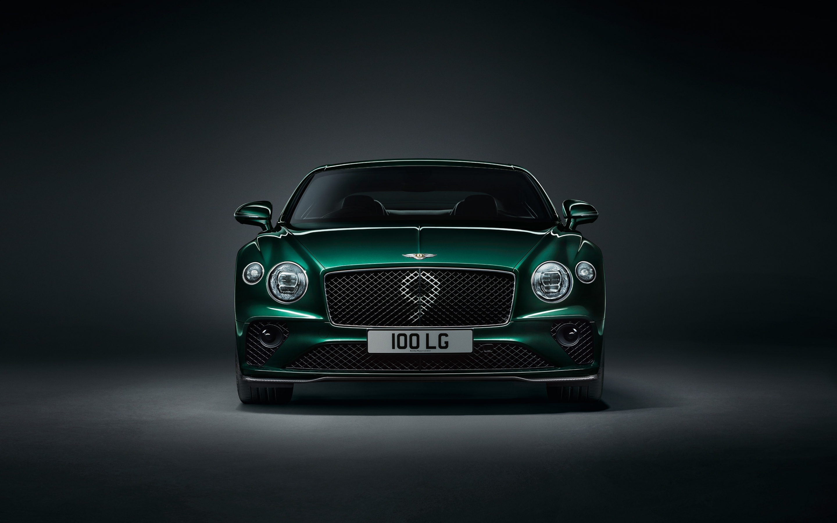 Bentley Continental GT, Number 9 edition, green, front, 2880x1800 wallpaper