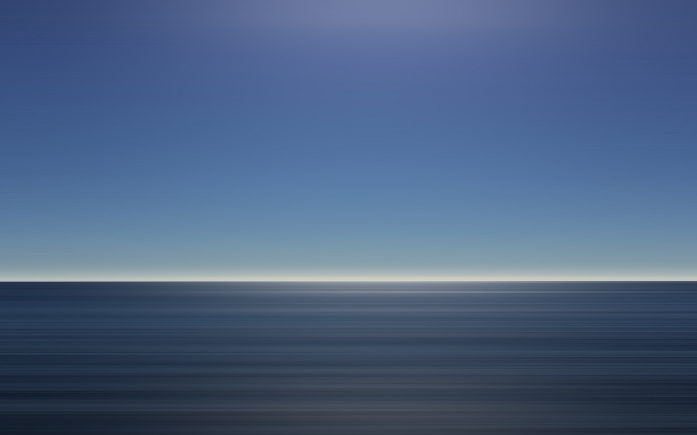 Calm, ocean, abstract, skyline, sky, 2880x1800 wallpaper