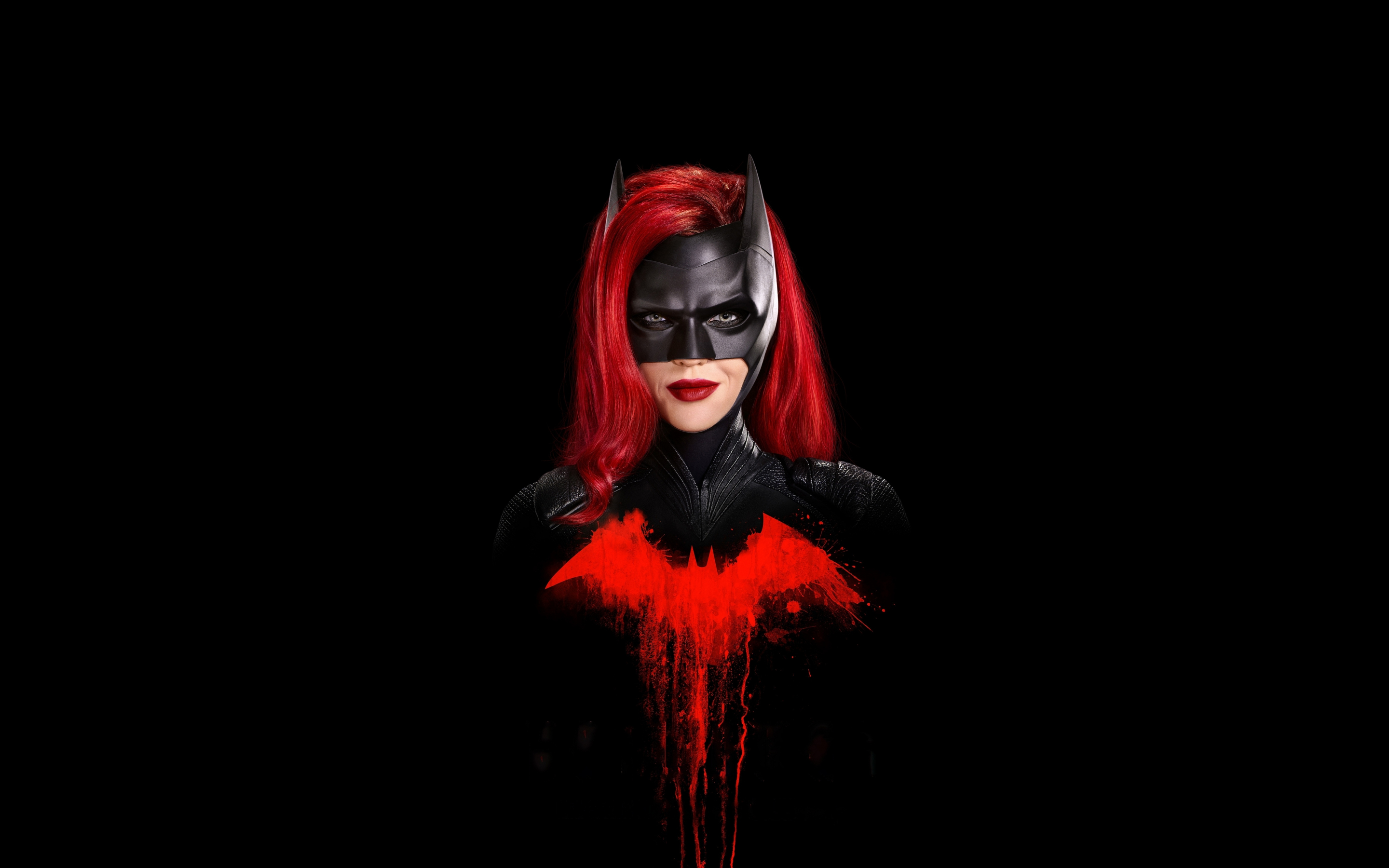 Batwoman, Ruby Rose, minimal, fan art, 2880x1800 wallpaper