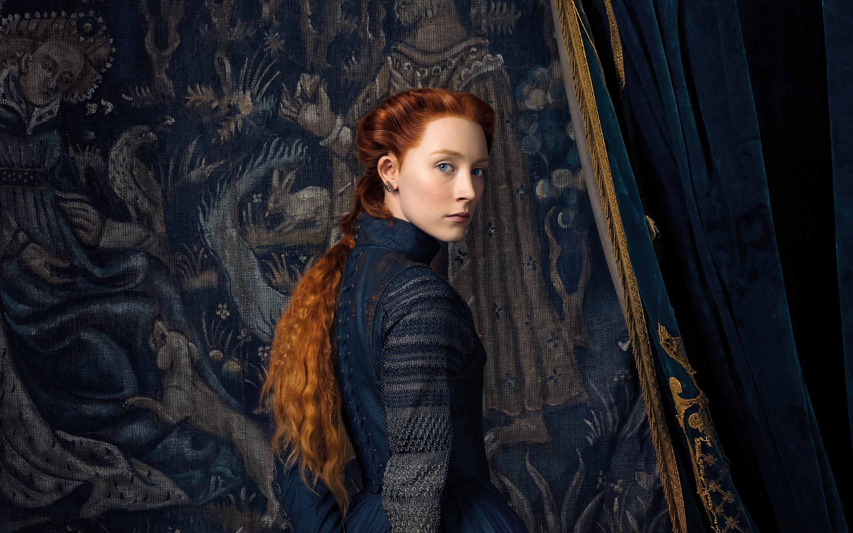 Saoirse Ronan, Mary Queen of Scots, 2018, movie, 2880x1800 wallpaper