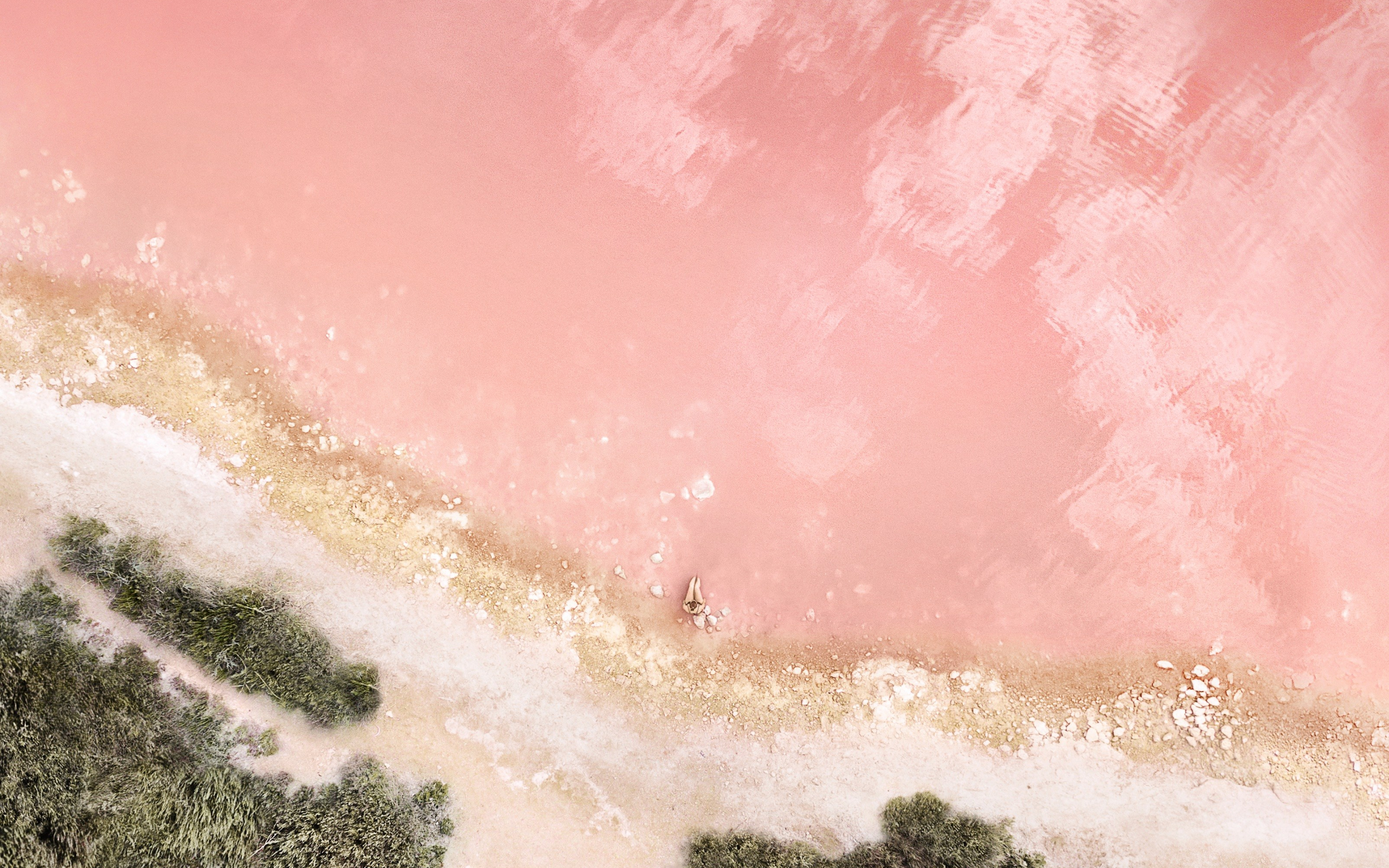 Ios, ipad, beach, aerial view, stock, 2880x1800 wallpaper