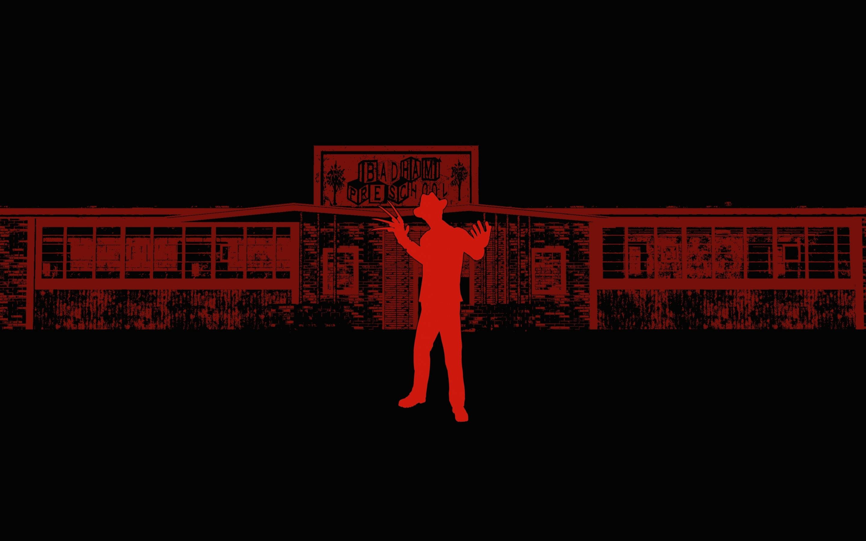 Freddy Krueger, minimal, Dead by Daylight, game, art, 2880x1800 wallpaper