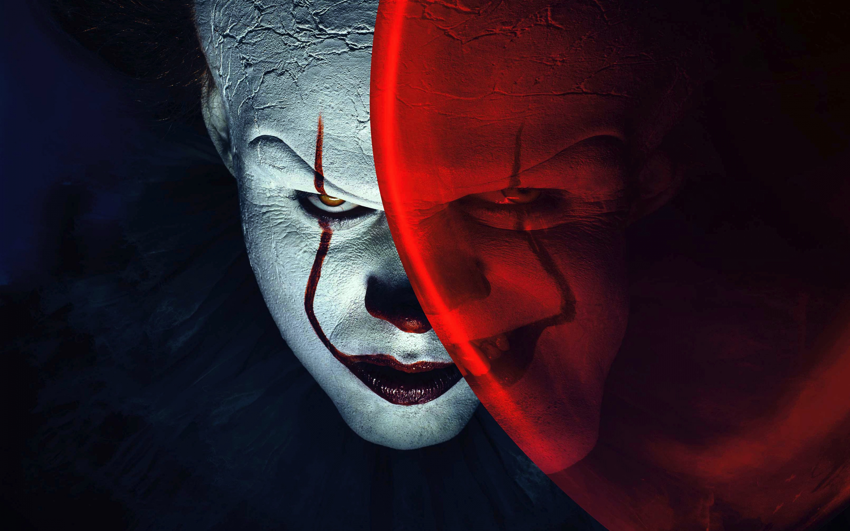 Joker, clown, it, balloon, movie, 2880x1800 wallpaper