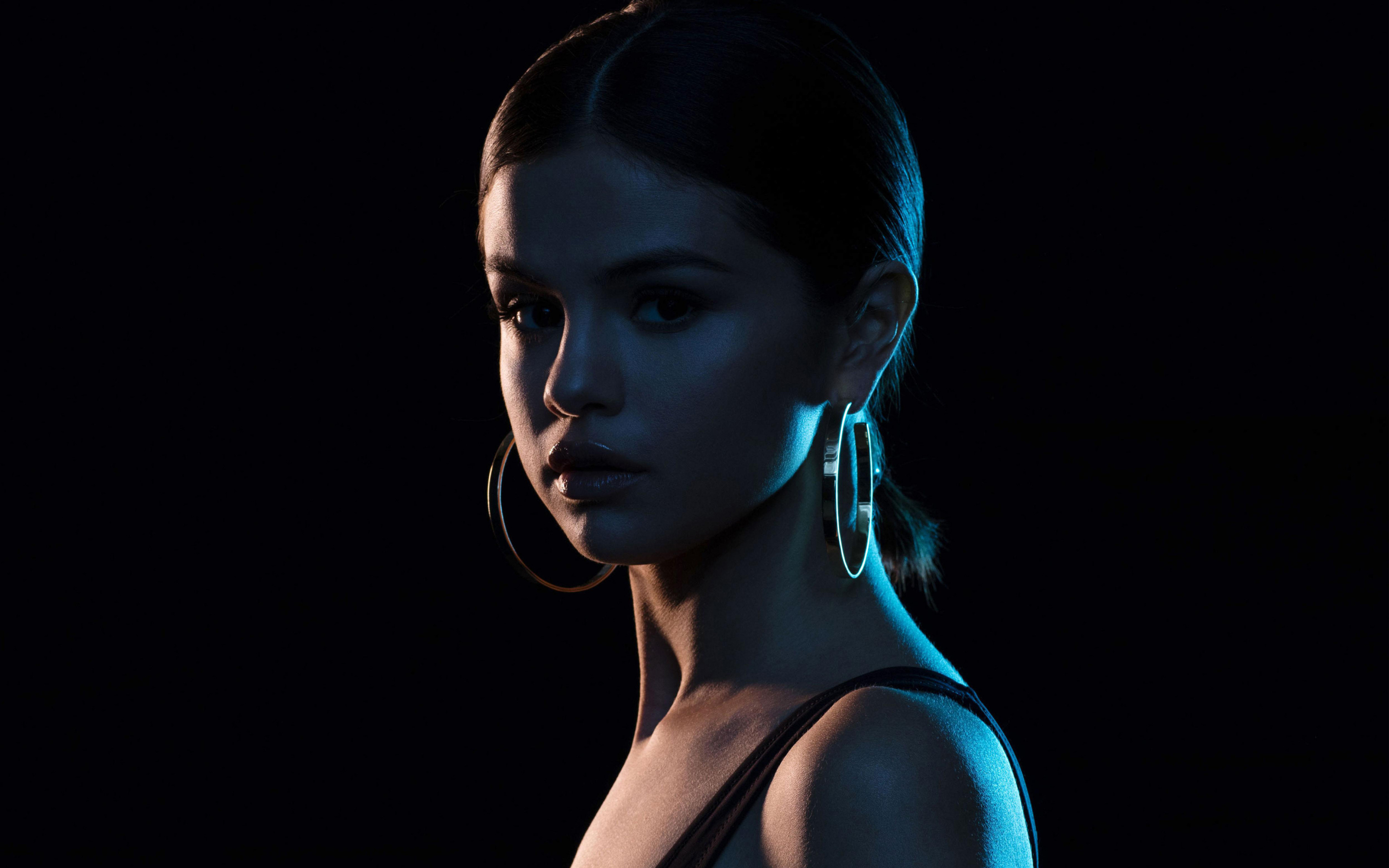 Selena Gomez, It ain't me, dark, 2880x1800 wallpaper