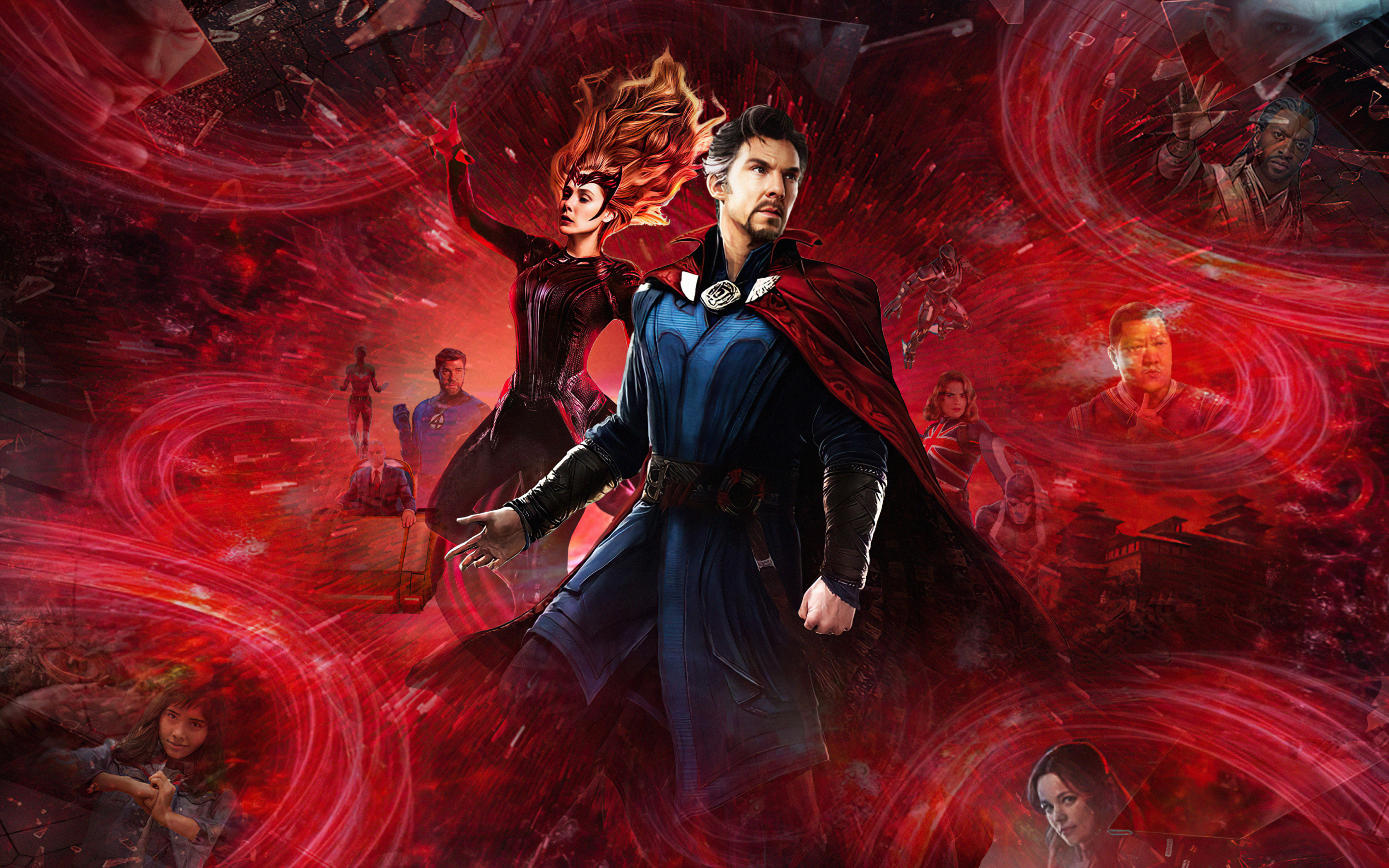 Doctor Strange Multiverse of Madness, movie, fan art, 2880x1800 wallpaper