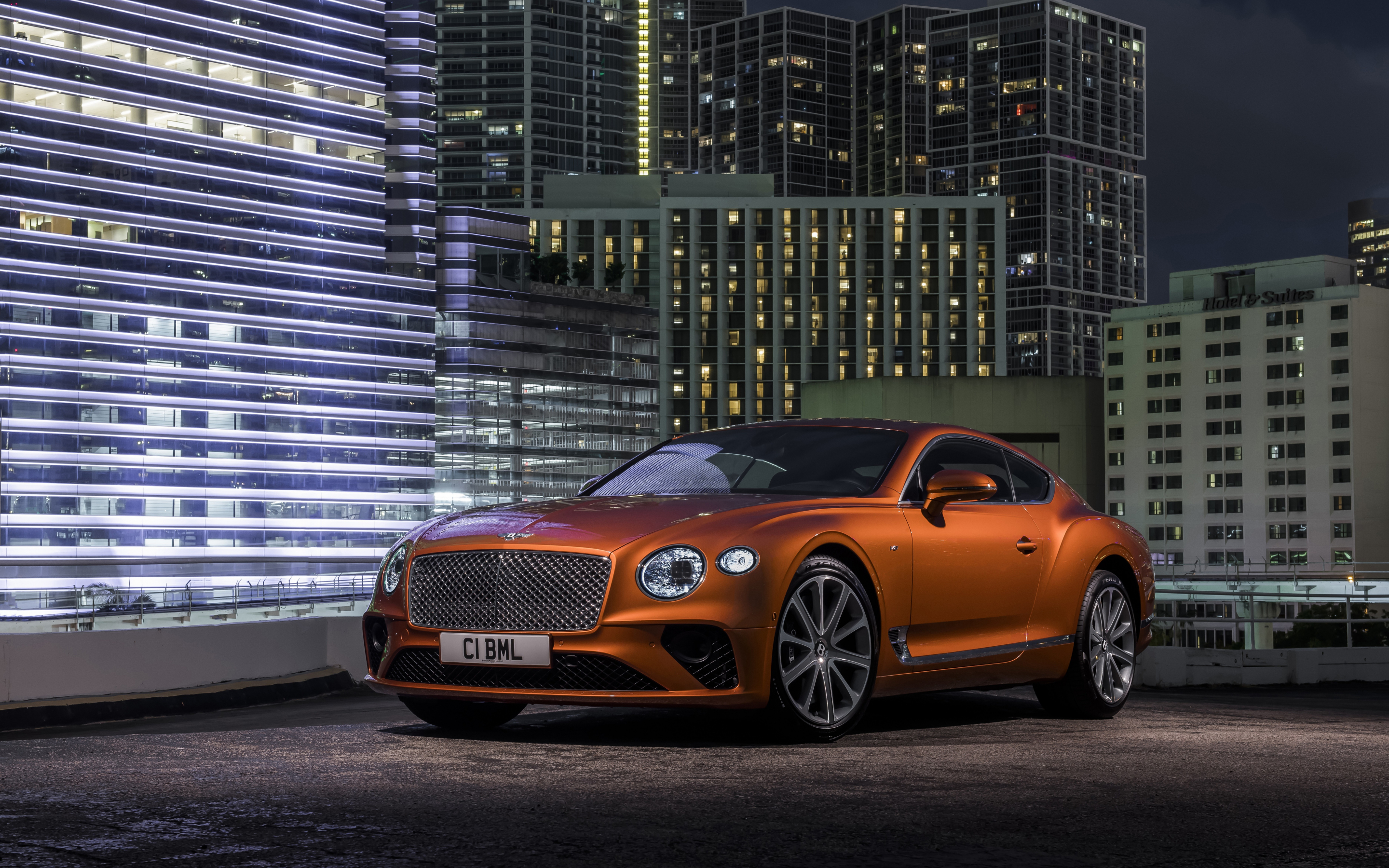 Off-road, Bentley Continental GT, luxurious car, 2880x1800 wallpaper