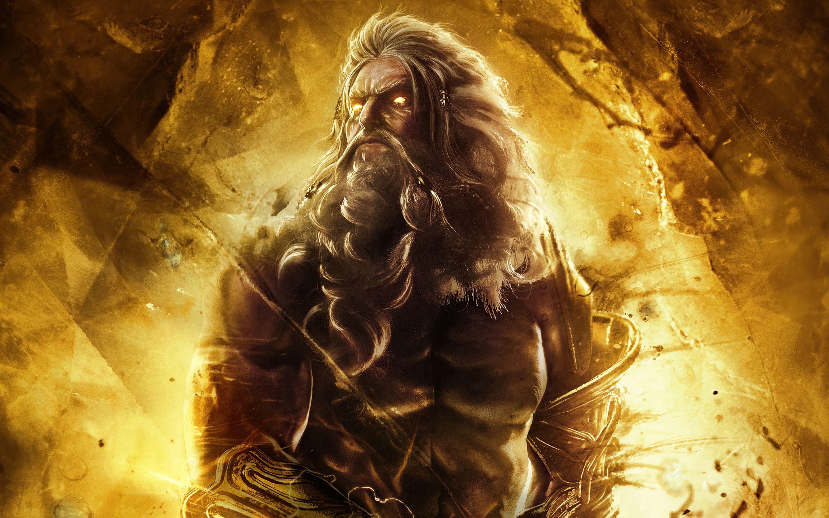Zeus Warrior, God of War: Ascension, video game, 2022, 2880x1800 wallpaper
