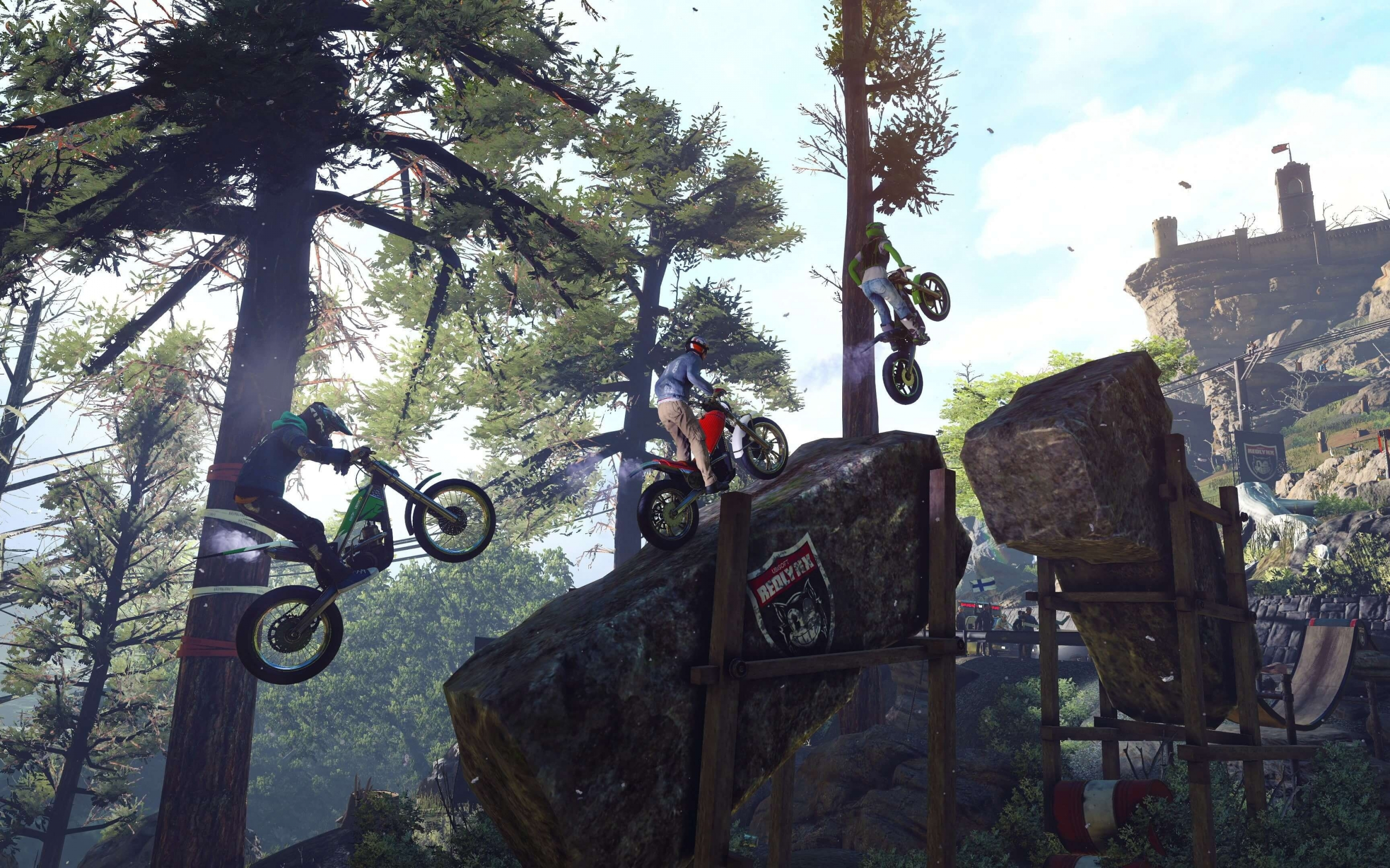 Trials Rising, Xbox One, video game, 2880x1800 wallpaper
