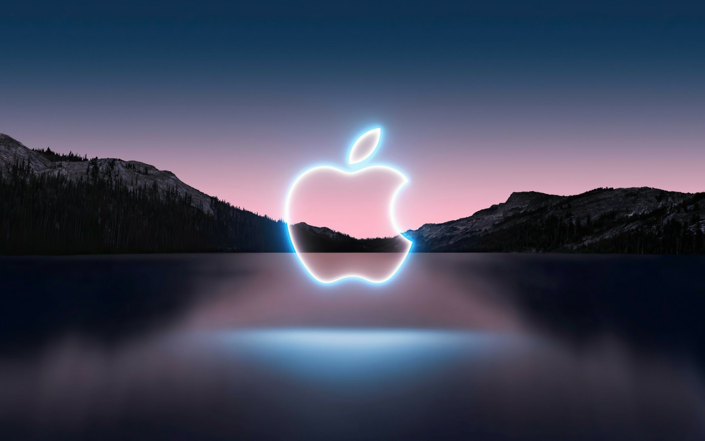 Apple stock, logo, 2021, 2880x1800 wallpaper
