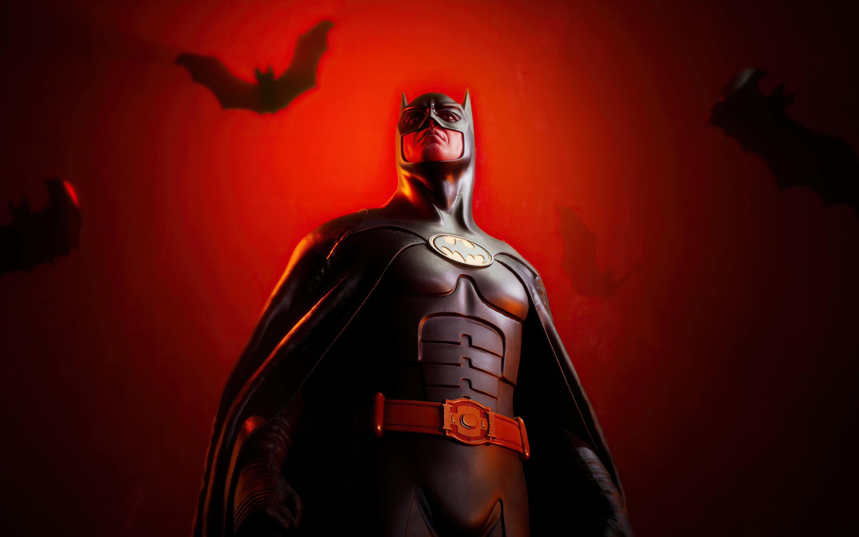 2021 Batman, toy art, superhero, 2880x1800 wallpaper