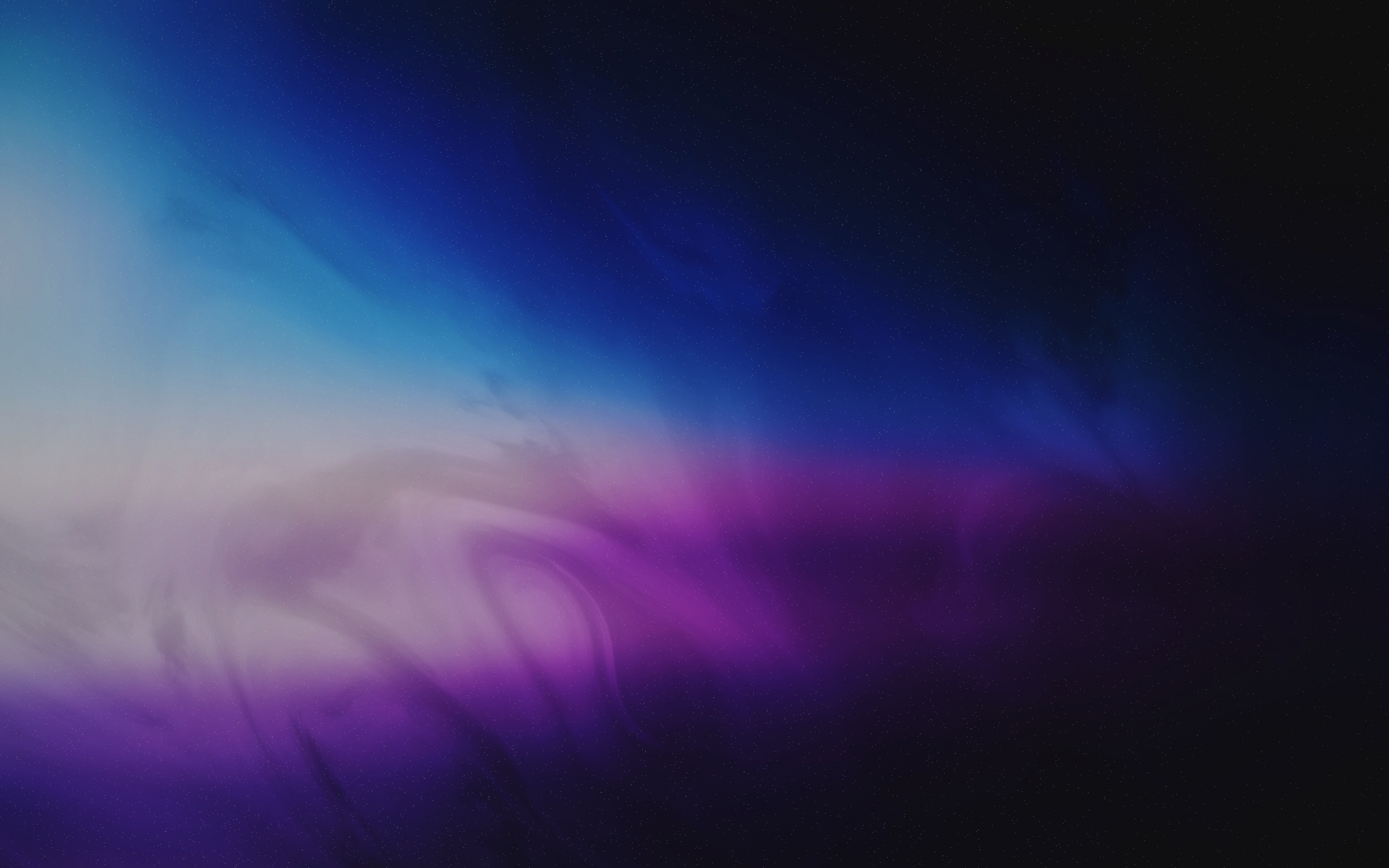 Dust, colorful, blue and purple gradient, abstract, 2880x1800 wallpaper