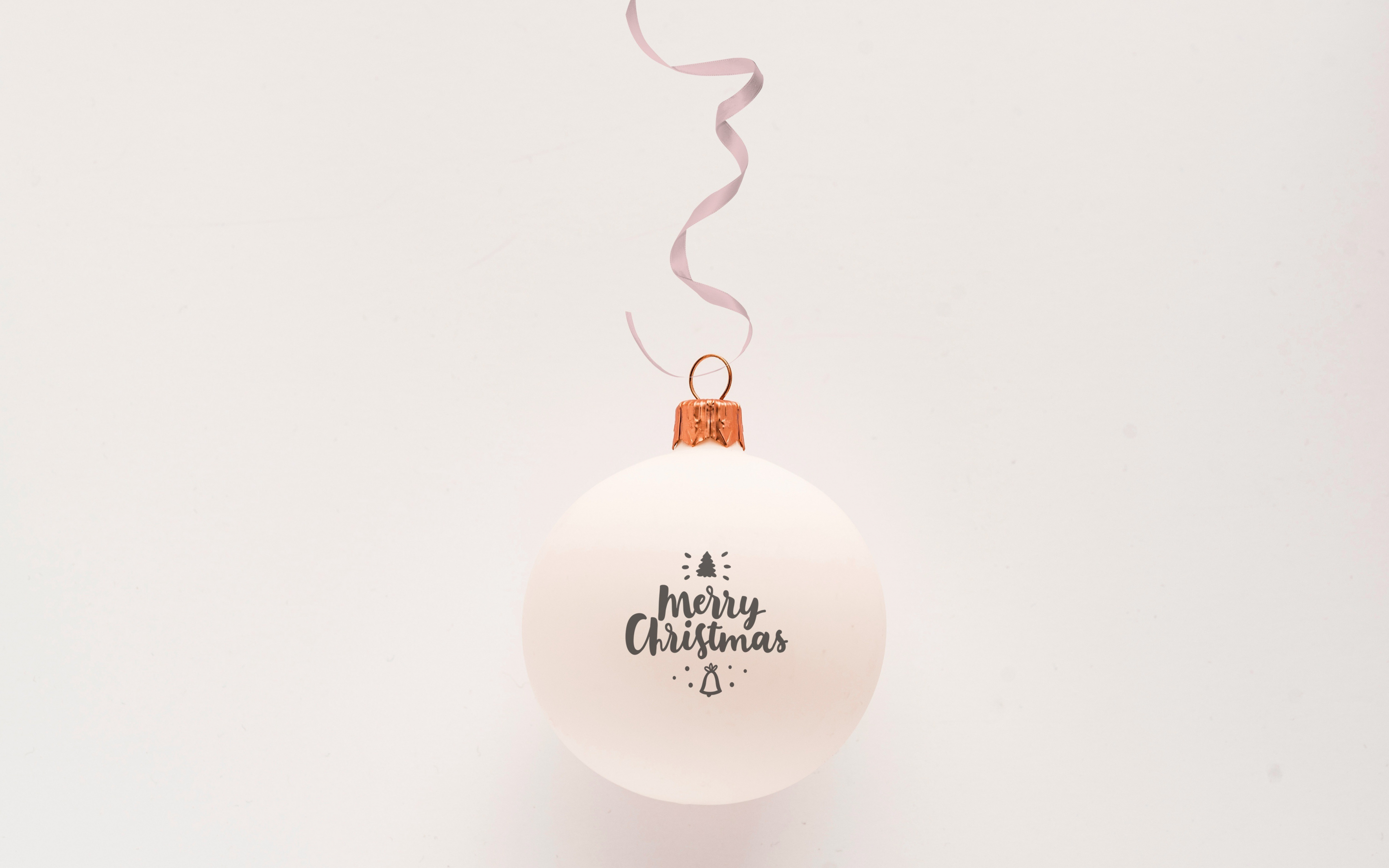 Ornament, ball, decorations, christmas, 2017, 2880x1800 wallpaper