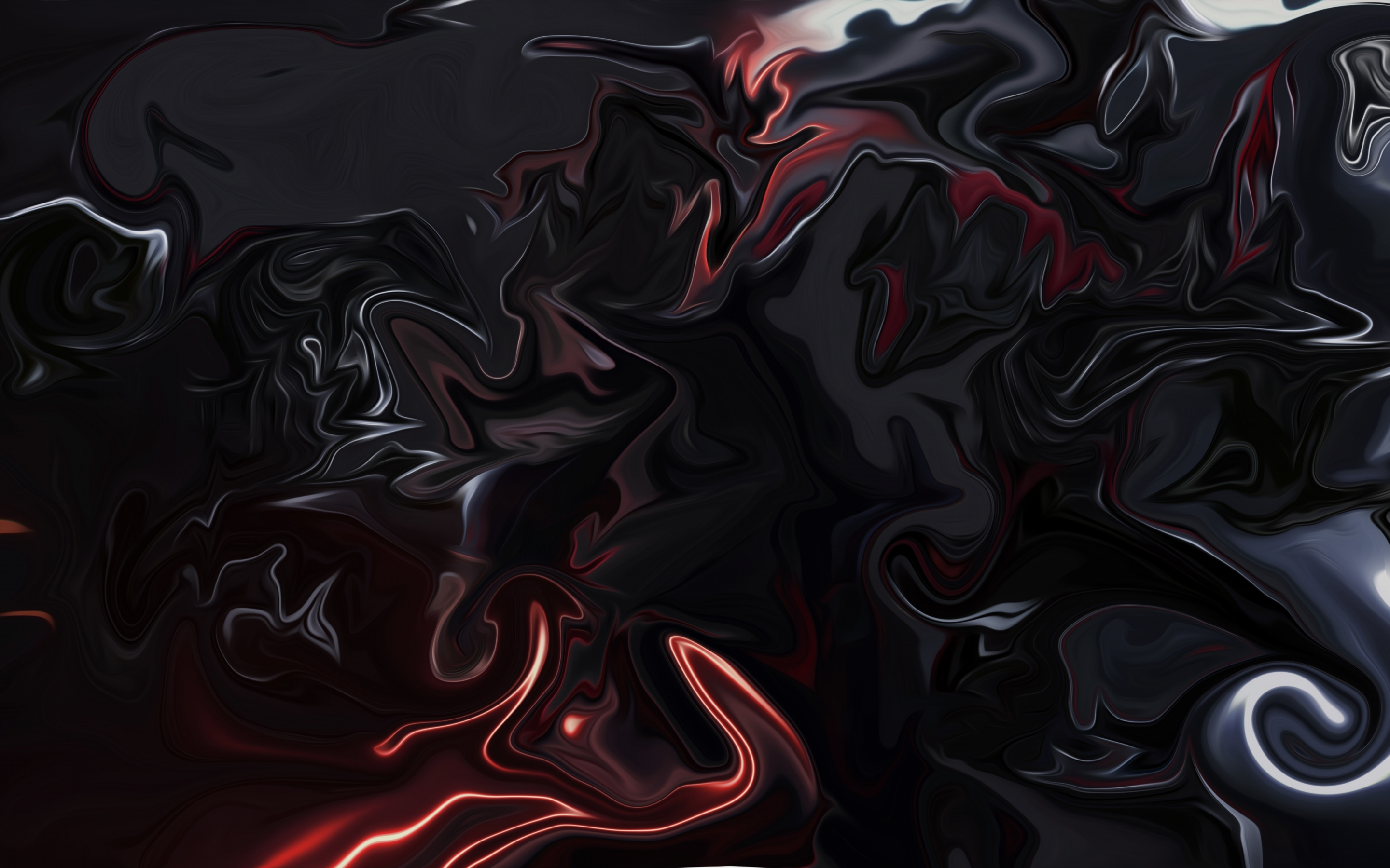 Dark, glitch & abstract art, 2880x1800 wallpaper