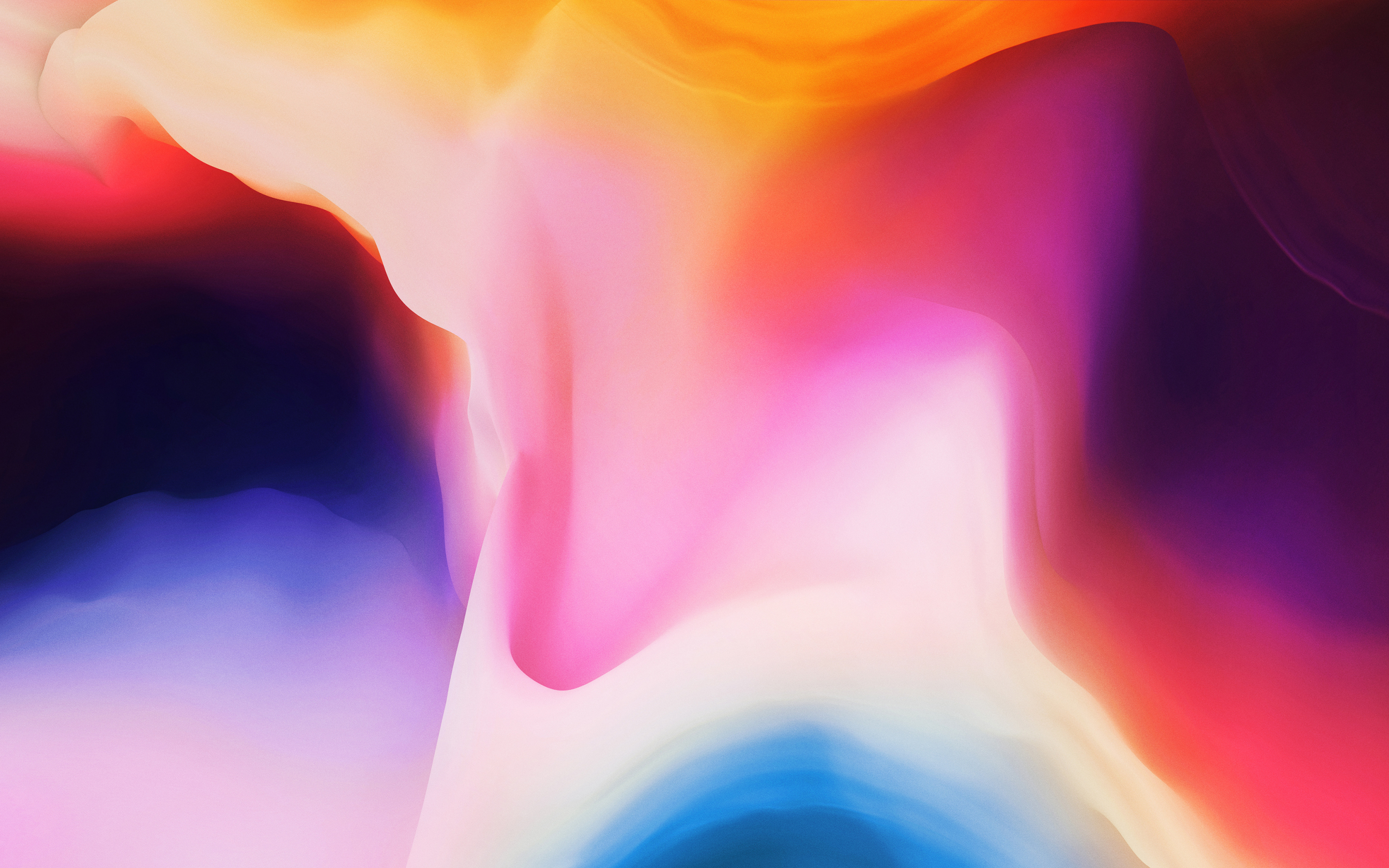 One Plus 6, gradient, colorful, digital art, stock, 2880x1800 wallpaper