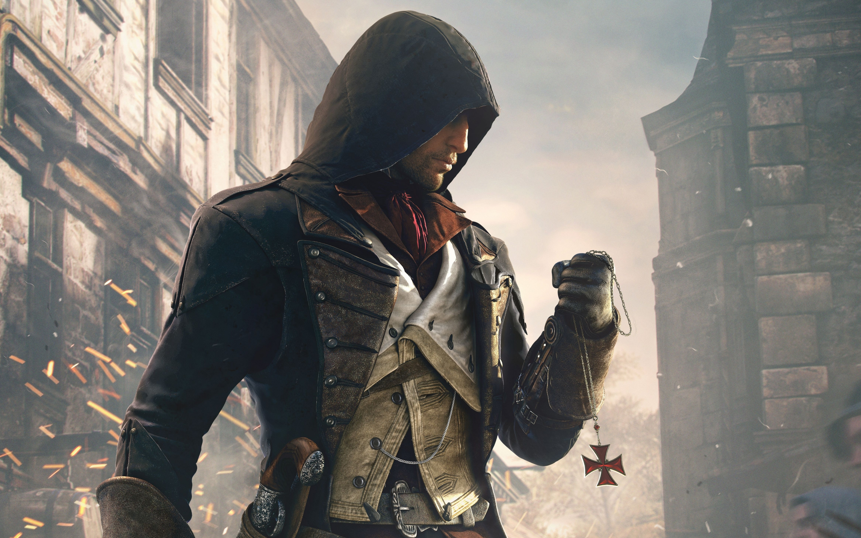 Assassin's Creed Unity, video game, 2880x1800 wallpaper