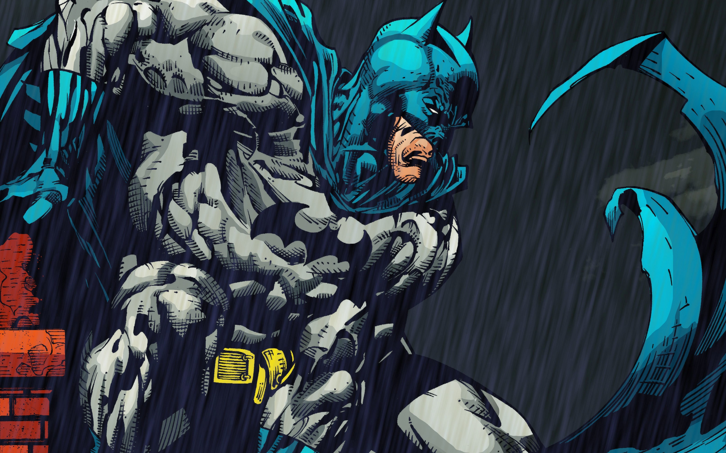 Batman, comics, superhero, 2880x1800 wallpaper