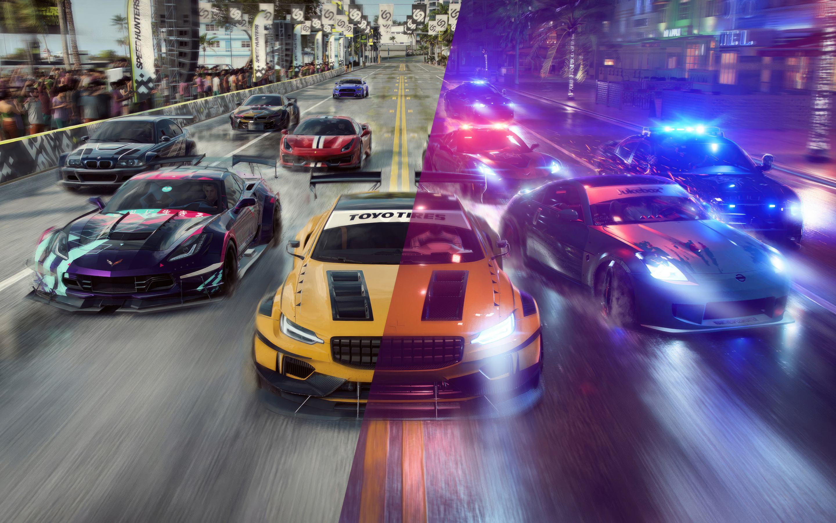 Need for Speed Heat, racing game, 2023, 2880x1800 wallpaper