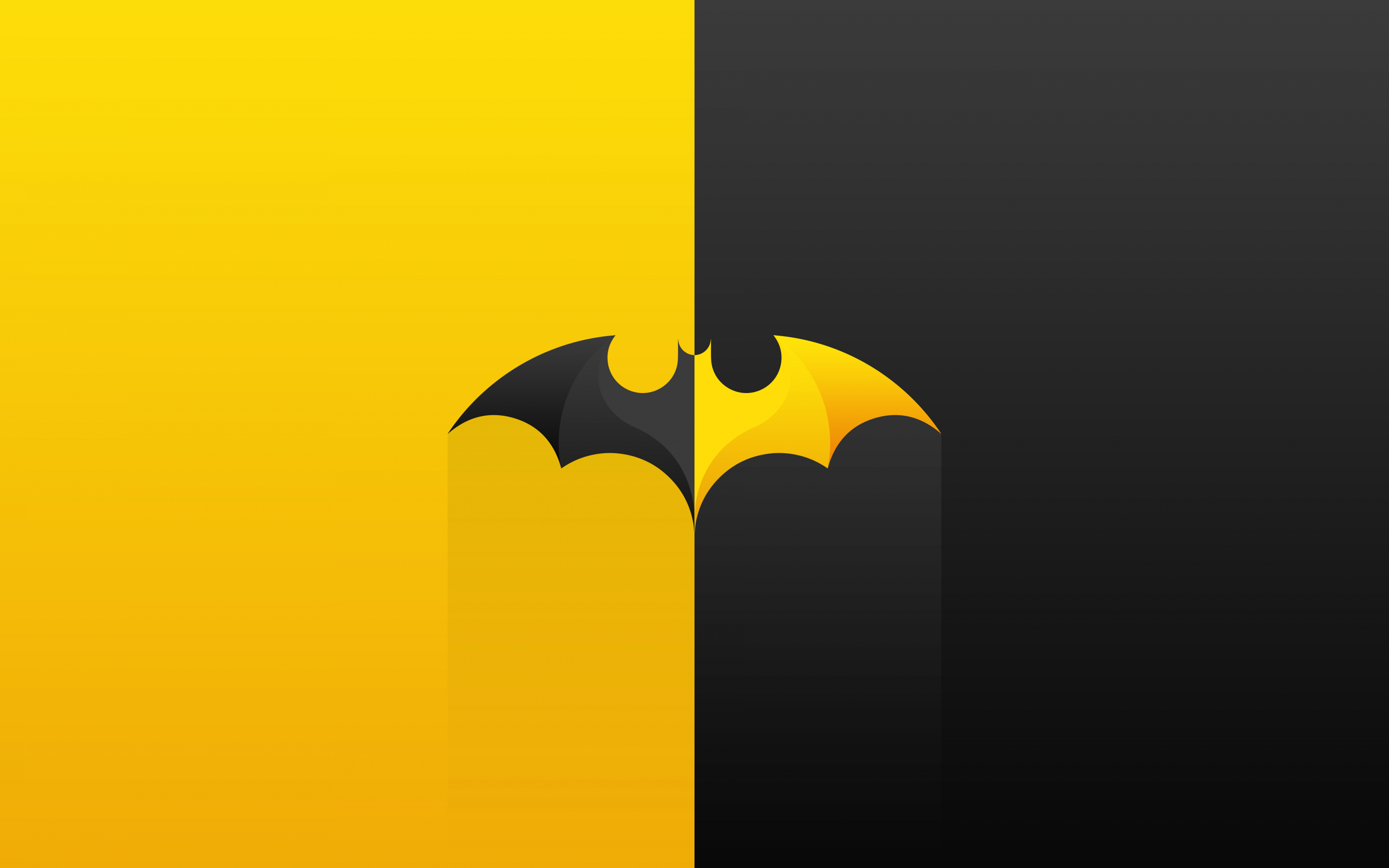 Batman batch, minimal, logo, 2880x1800 wallpaper
