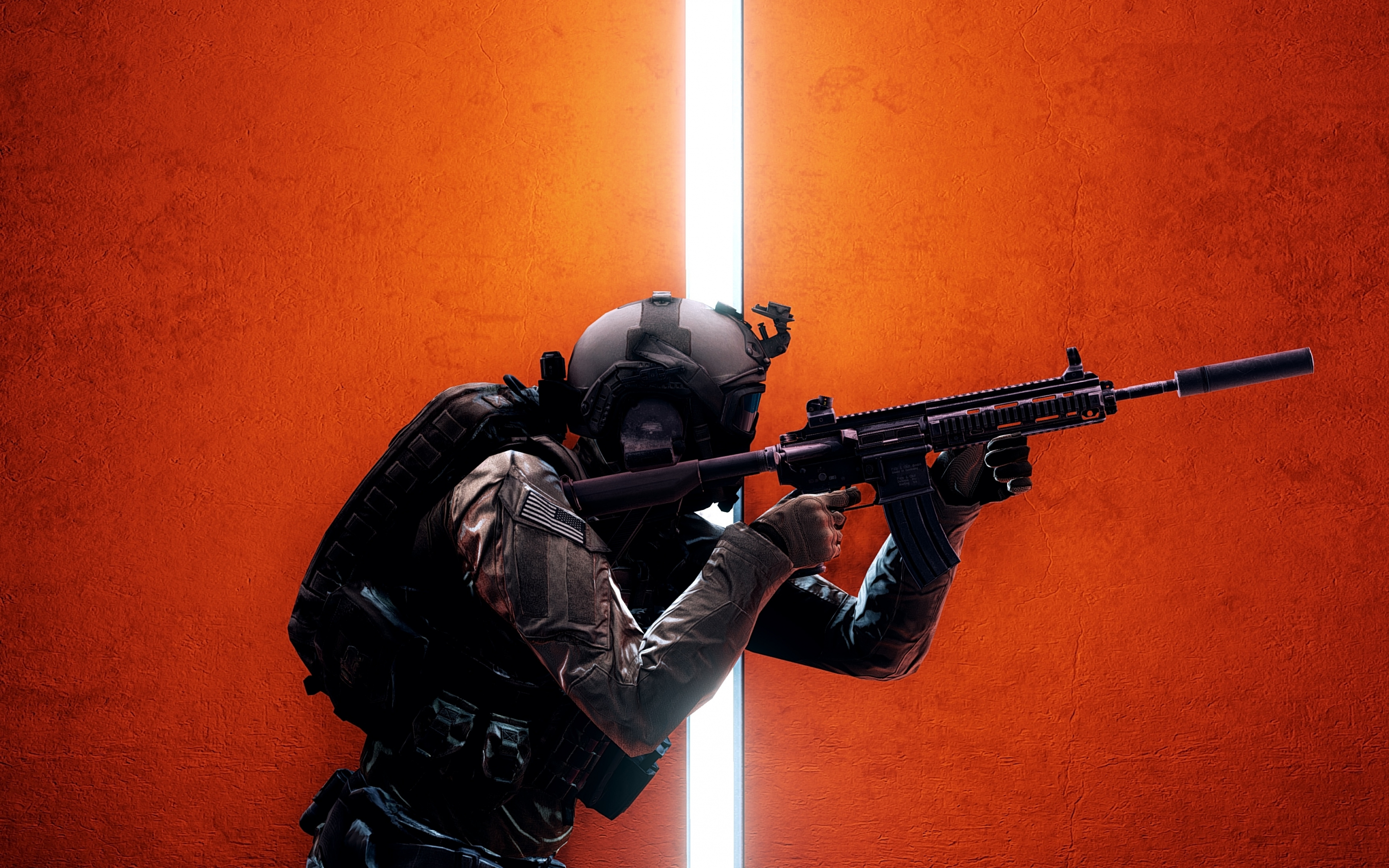 Battlefield 4, sniper soldier, video game, 2019, 2880x1800 wallpaper