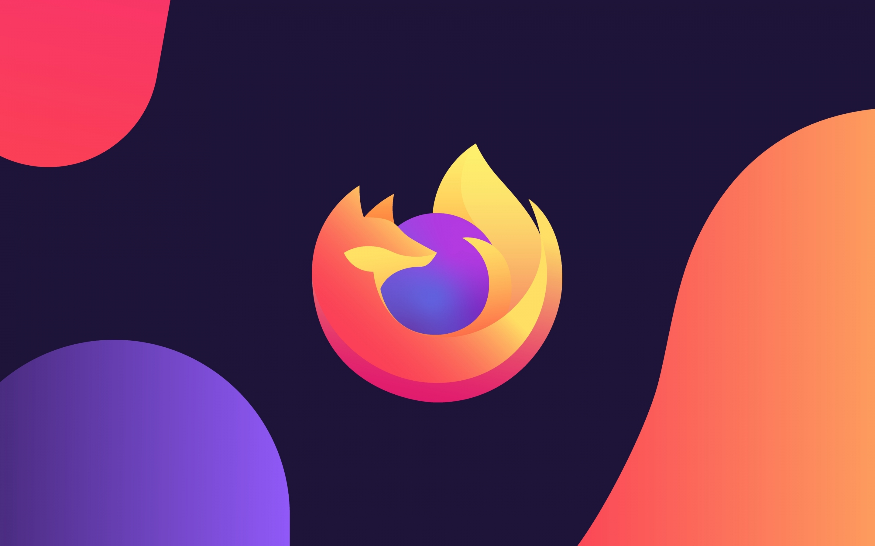 Firefox, material, colorful, 2880x1800 wallpaper