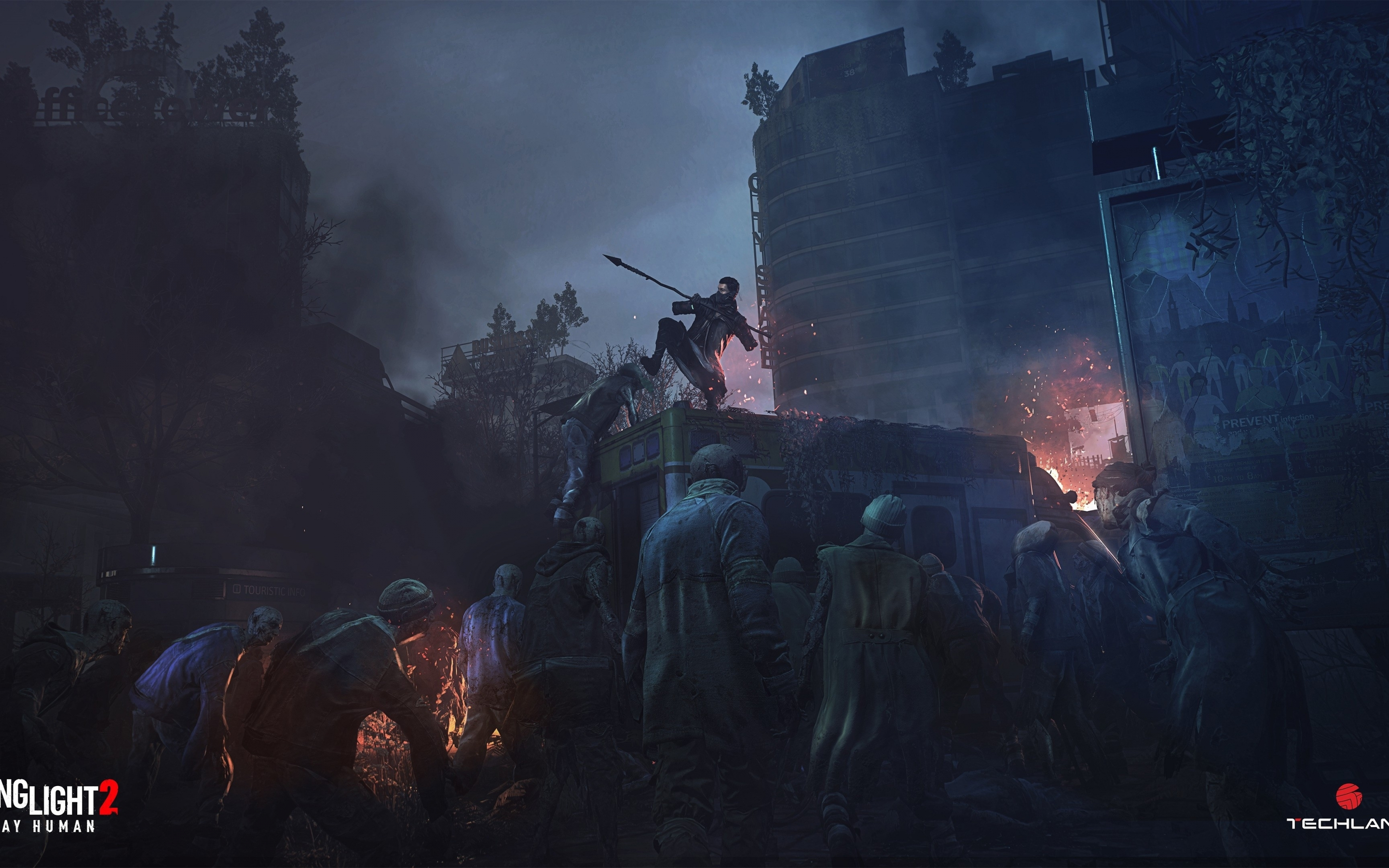 Dying Light 2, game, gamescom, screenshot, 2880x1800 wallpaper