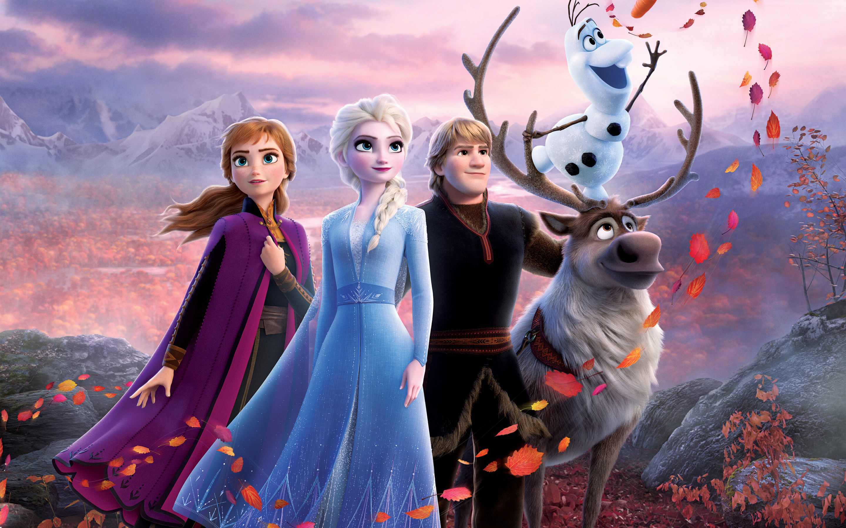 Movie, 2019 movie, Disney, Frozen 2, 2880x1800 wallpaper