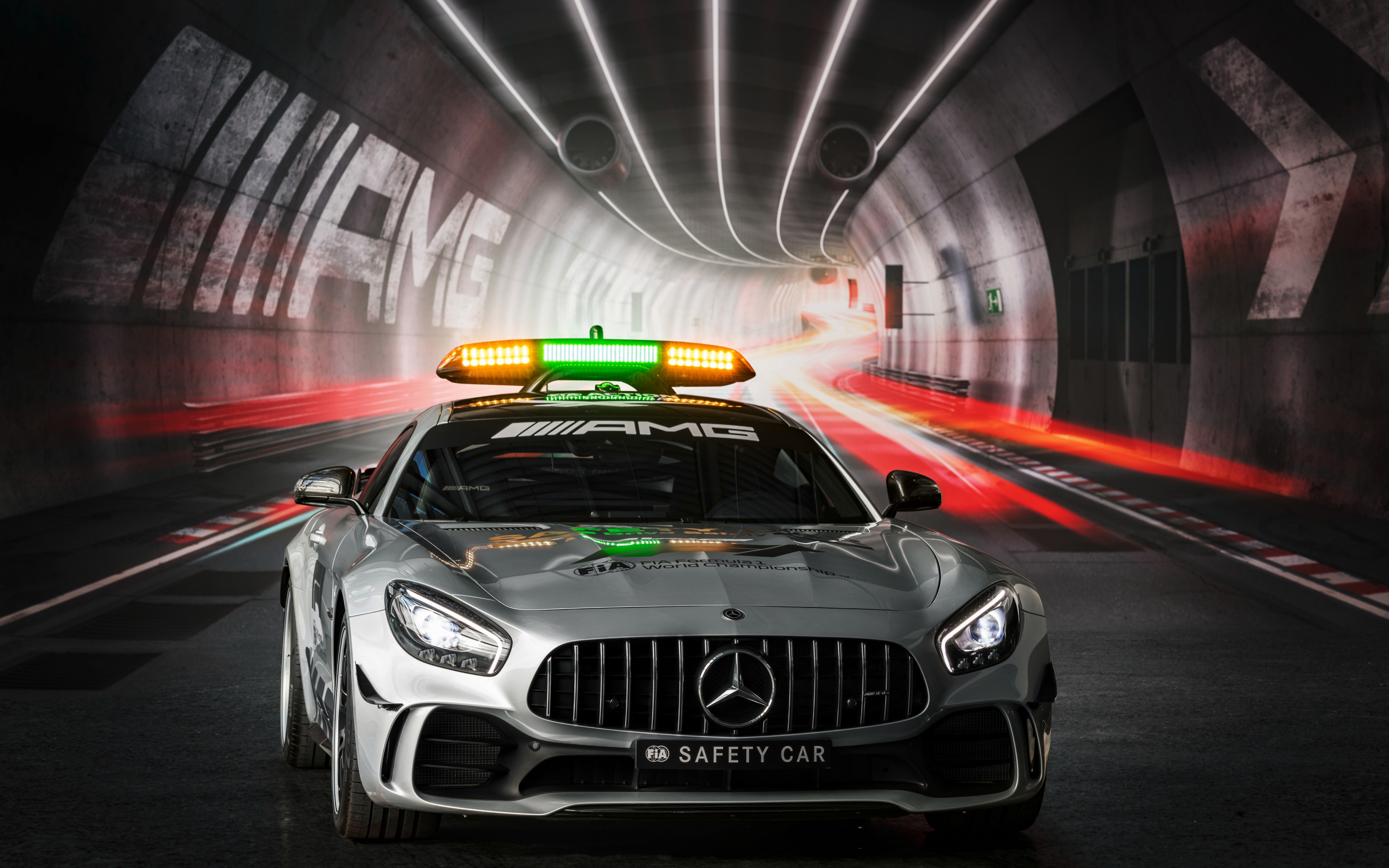 Mercedes-AMG GT R, F1 safety car, front, 2880x1800 wallpaper