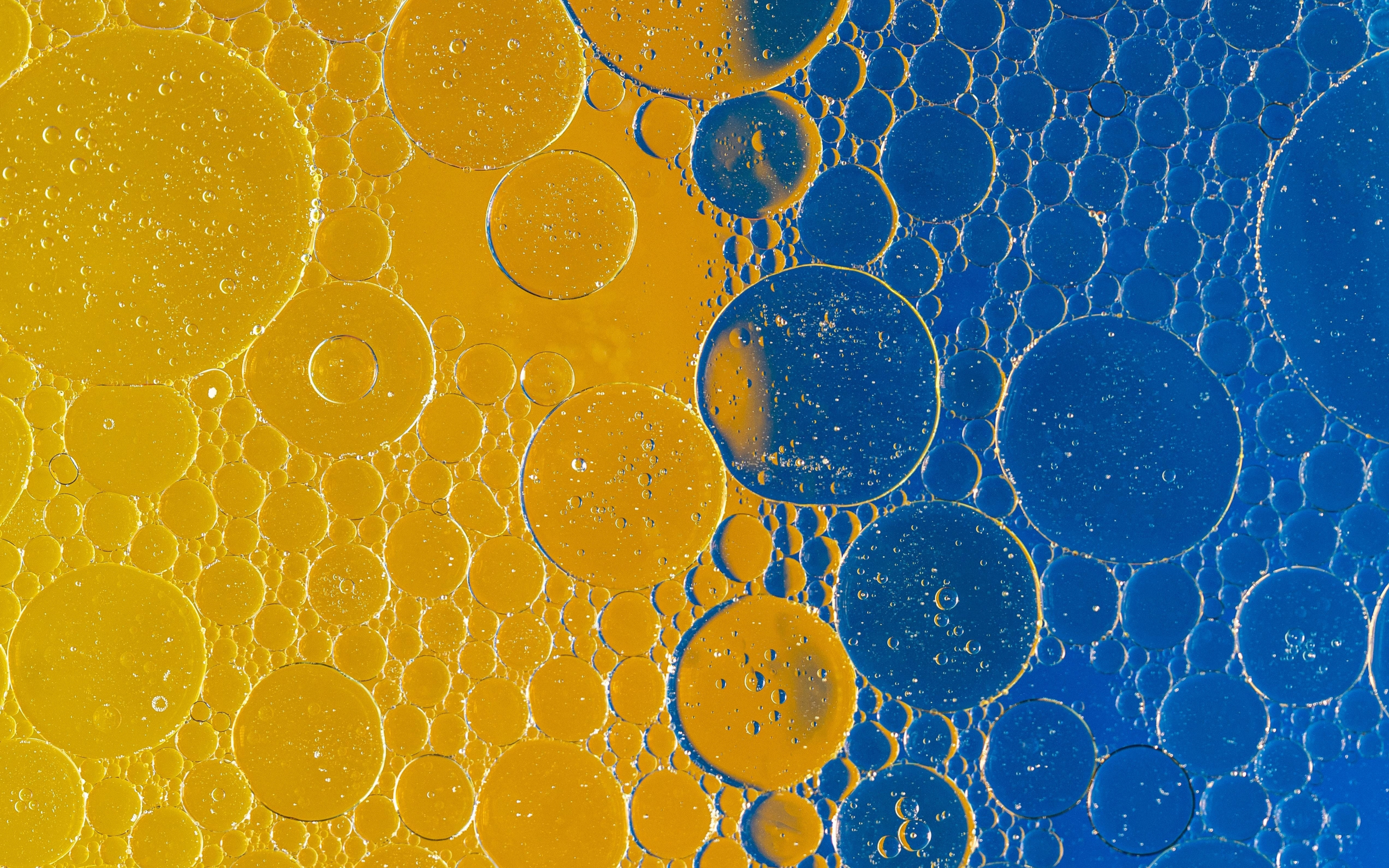 Bubbles, liquid, macro, 2880x1800 wallpaper