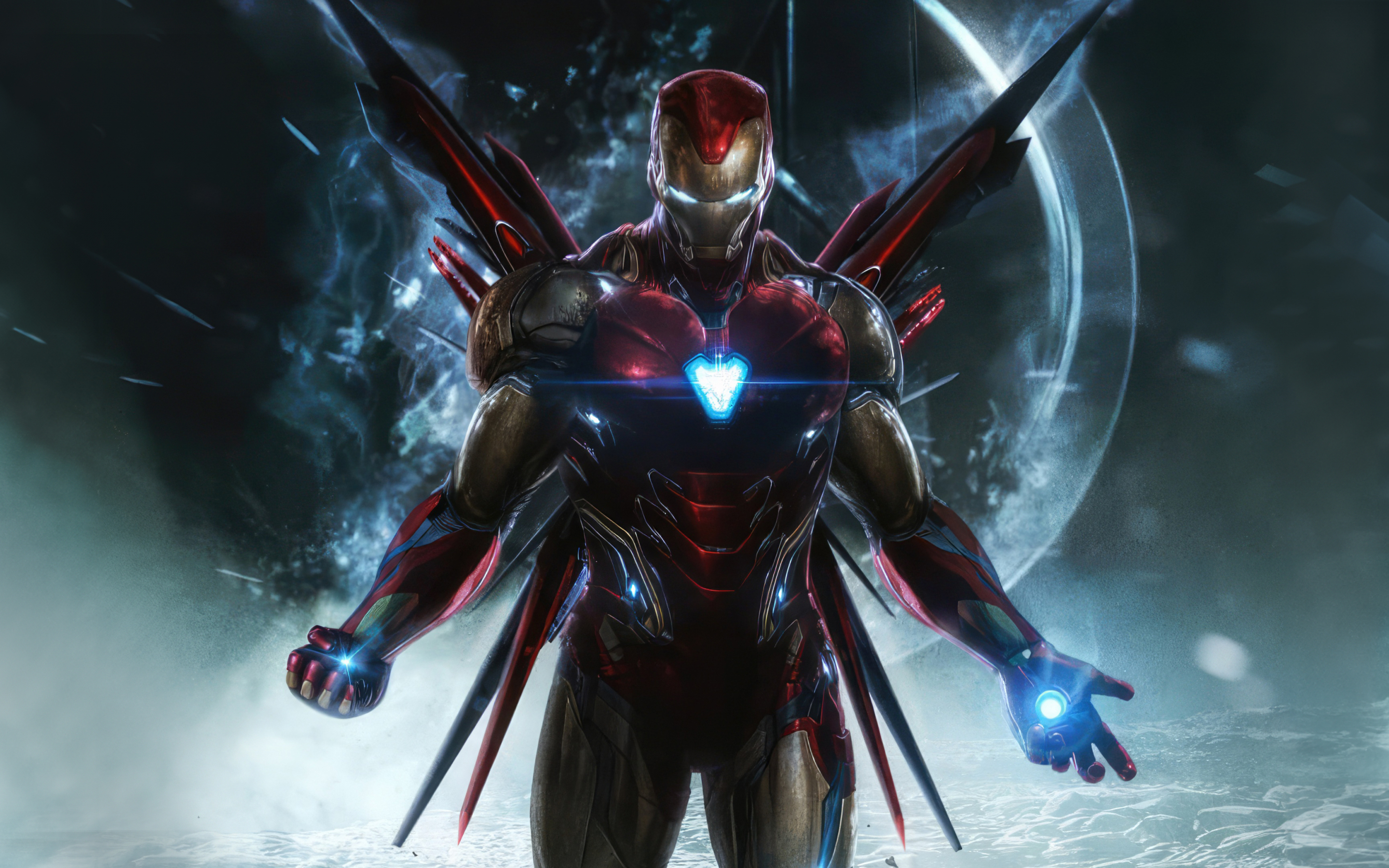 Tony Stark's new nano suit, 2023, 2880x1800 wallpaper