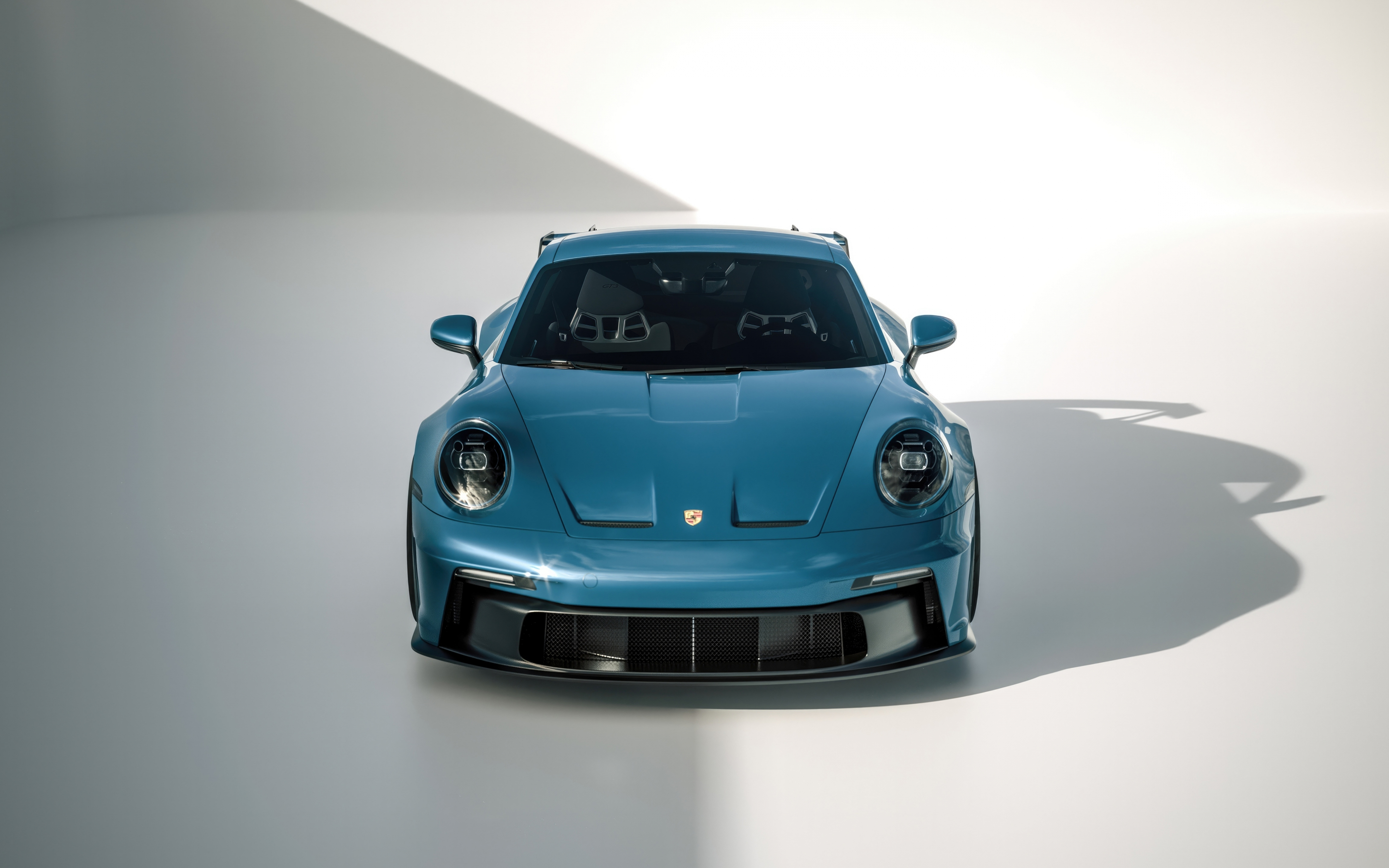 Speed Demon Blue Porsche 918, sports car, 2880x1800 wallpaper