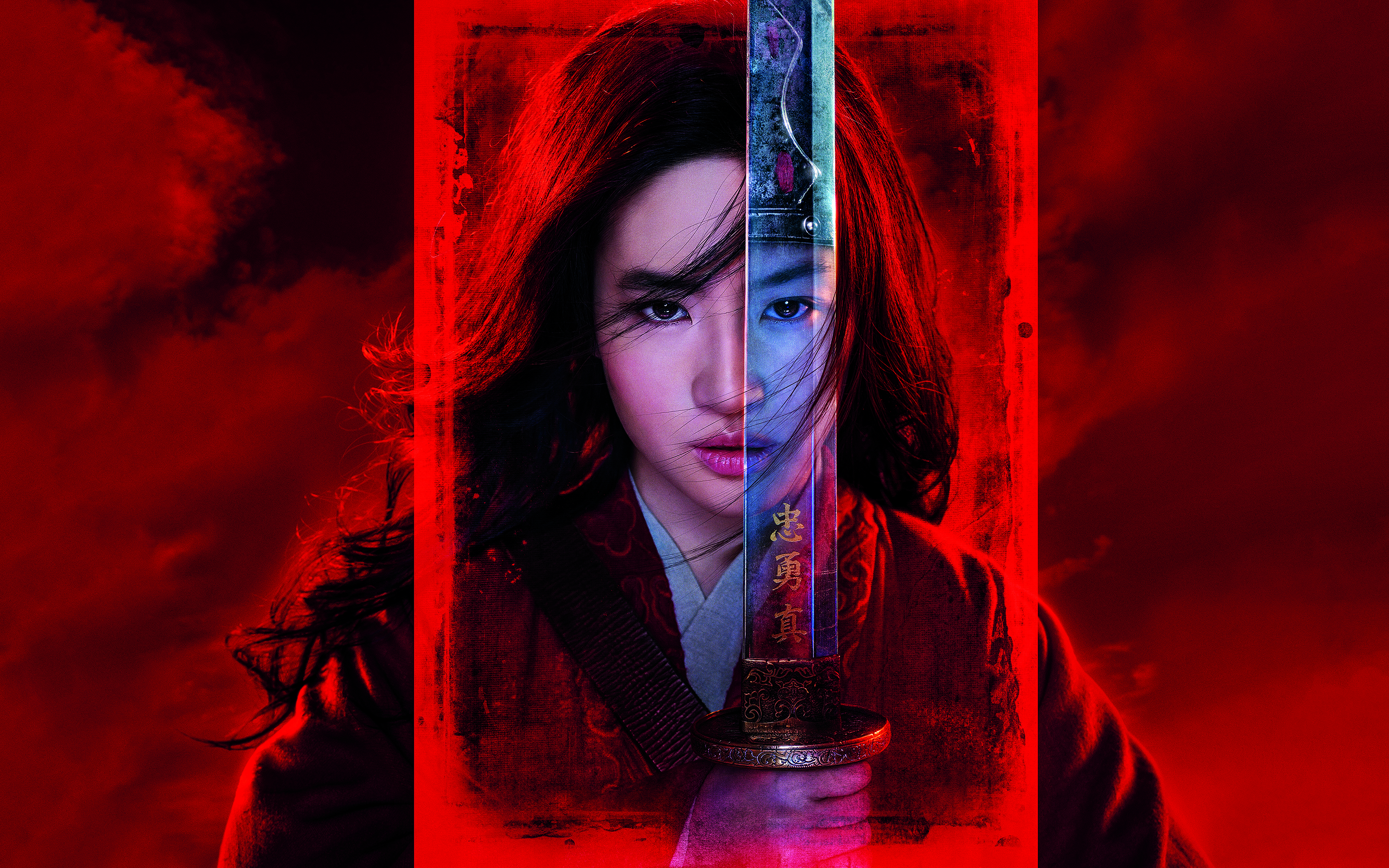Mulan, Liu Yifei, Disney movie, warrior, 2880x1800 wallpaper