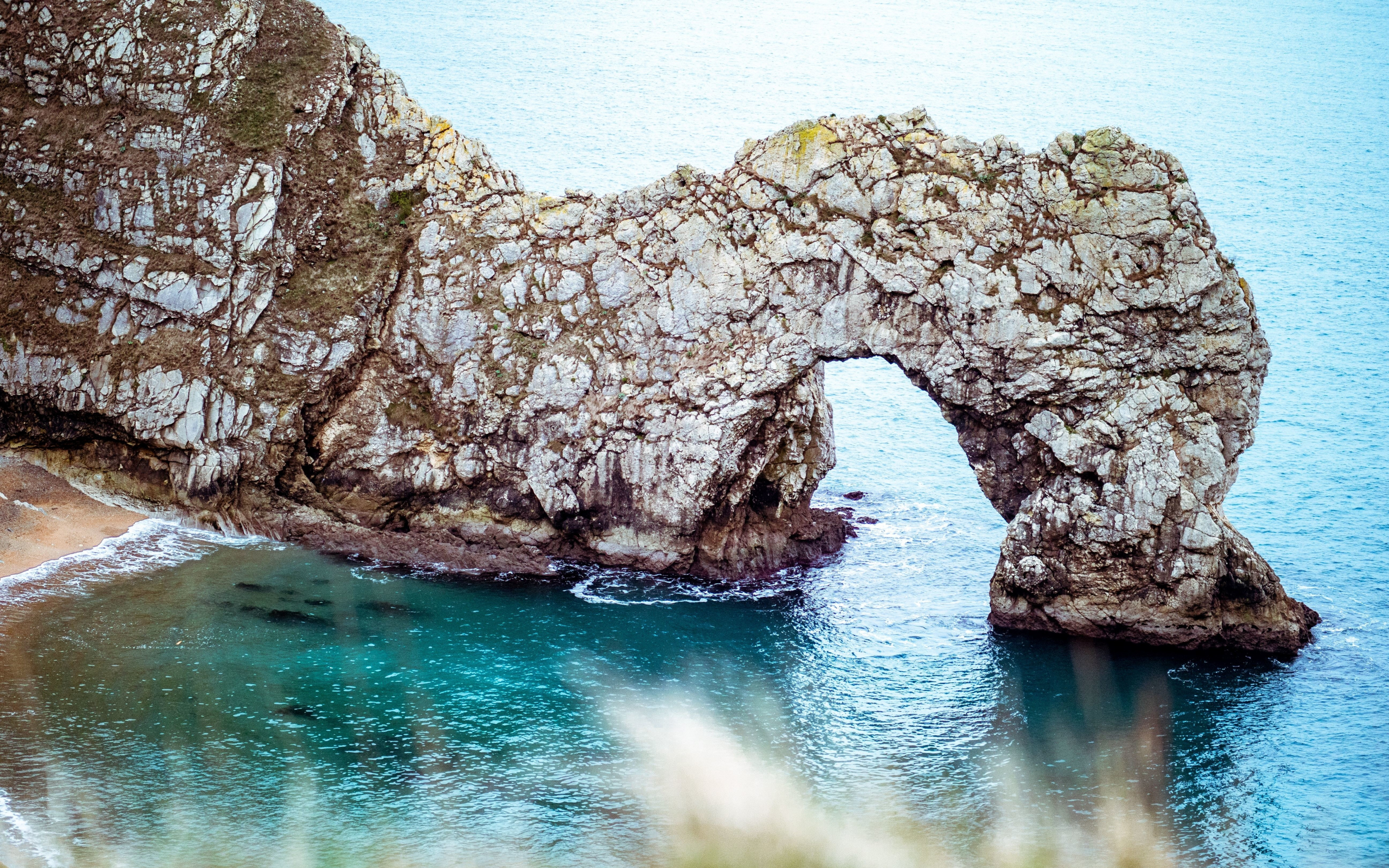Coast, rock arch, sea, nature, 2880x1800 wallpaper