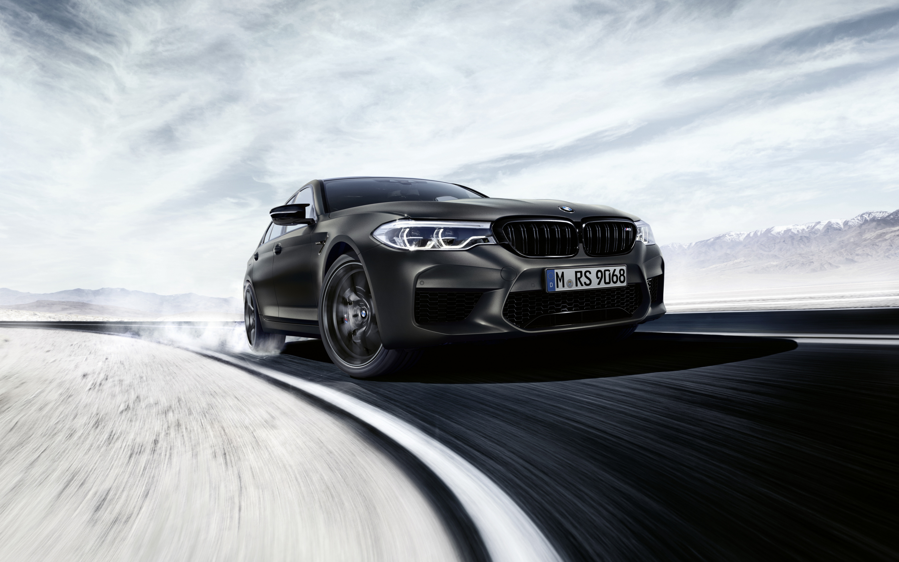 BMW M5, on-road, 2019, 2880x1800 wallpaper