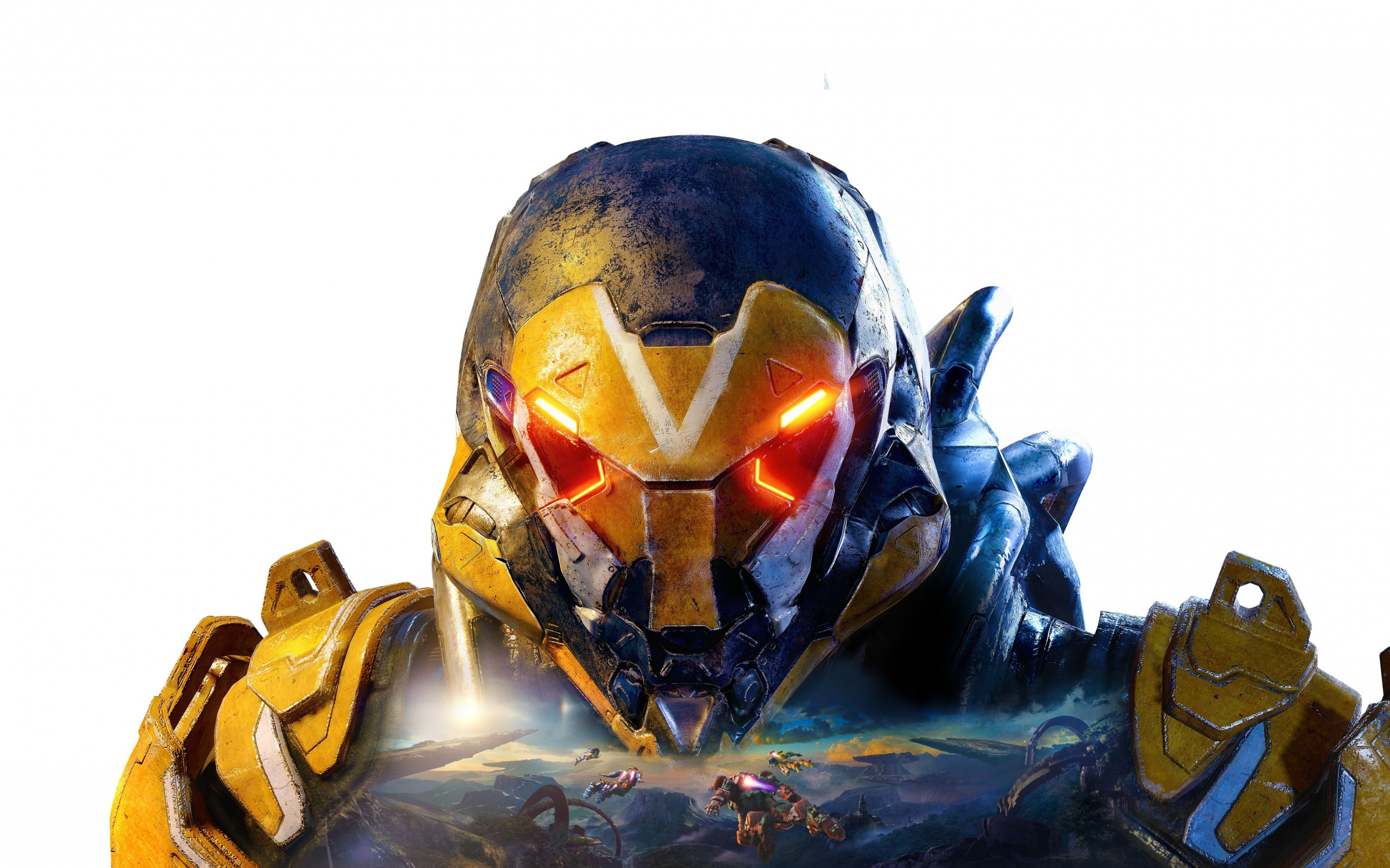 Armour suit, Anthem, video game, 2018, 2880x1800 wallpaper
