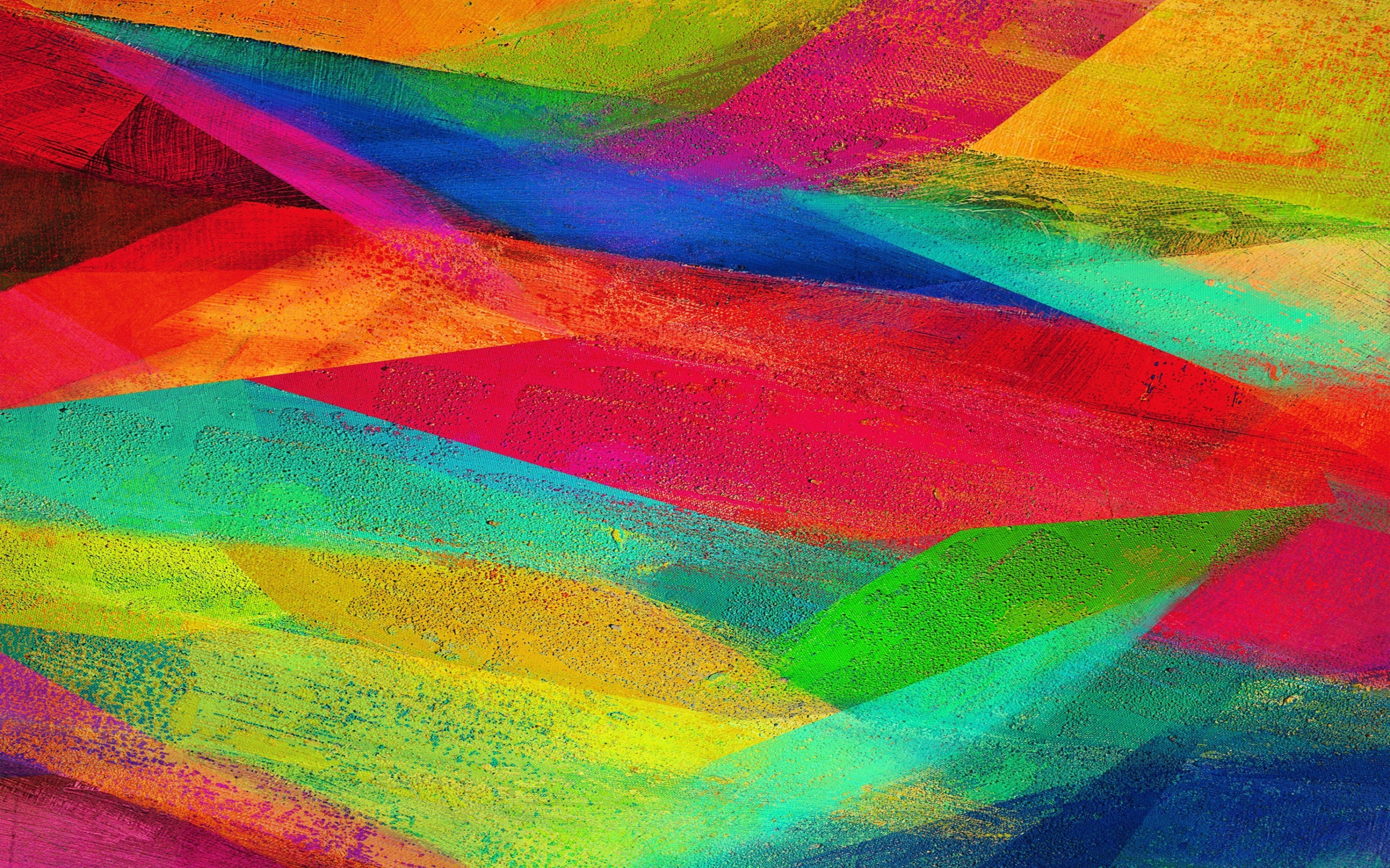Colorful, pattern, paint, curves, stock, 2880x1800 wallpaper