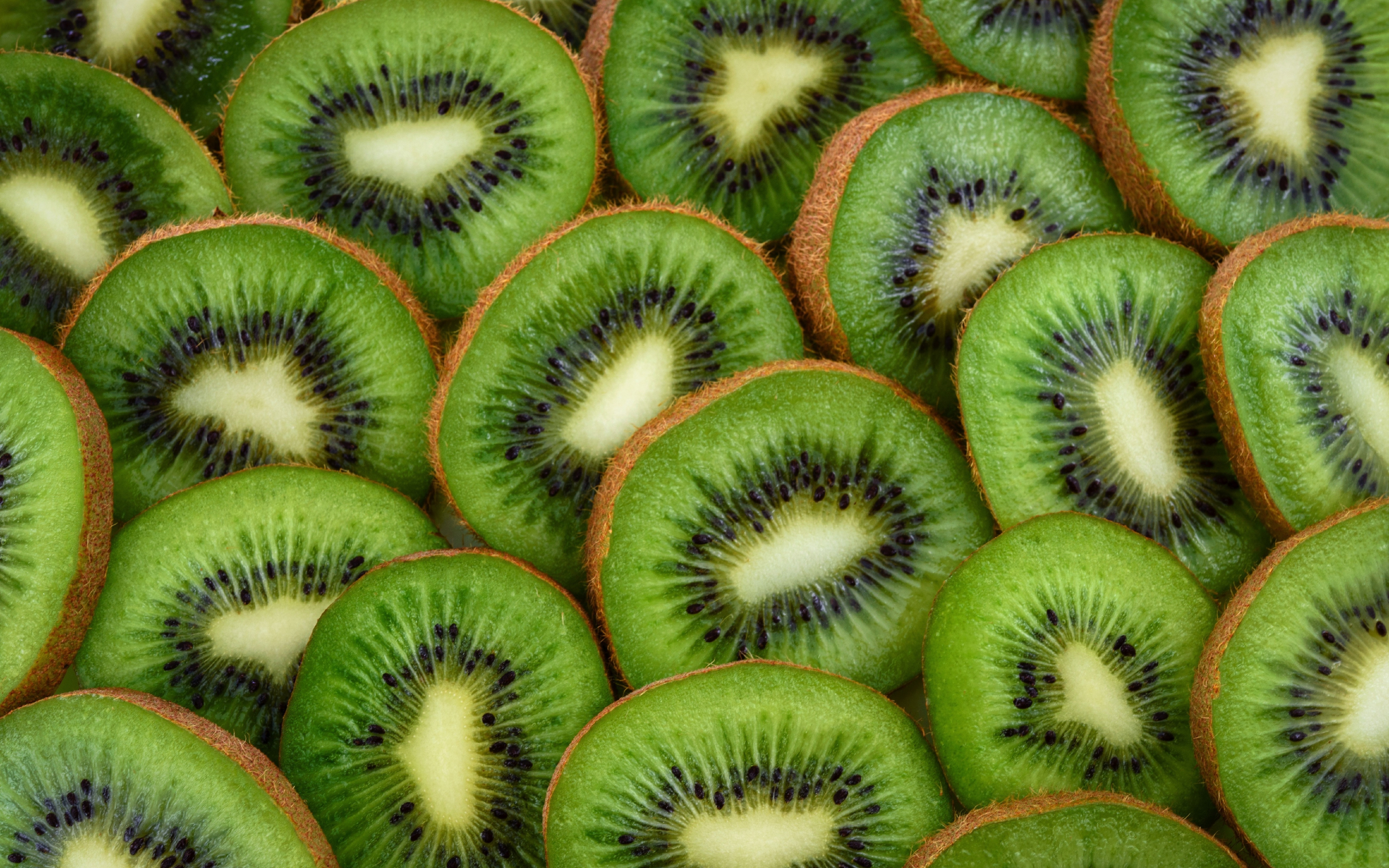 Slices, fruits, kiwifruit, 2880x1800 wallpaper
