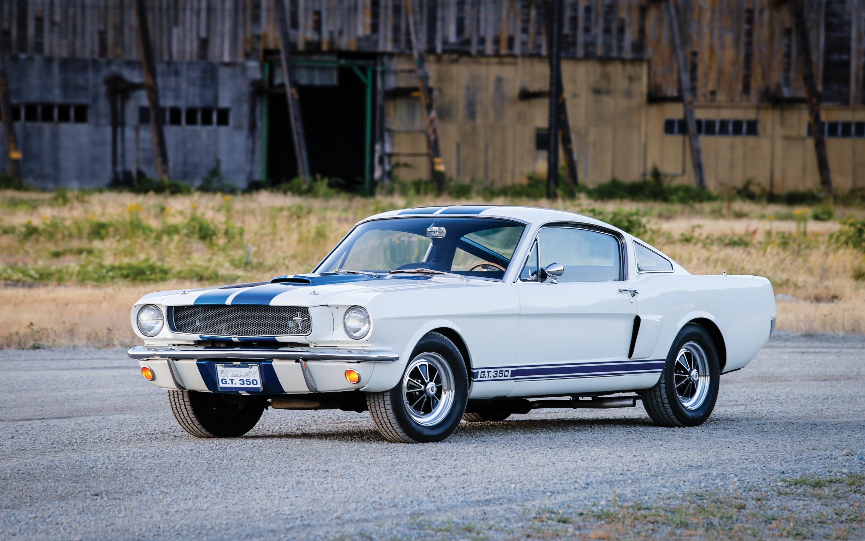 Classic, white, ford mustang, 2880x1800 wallpaper