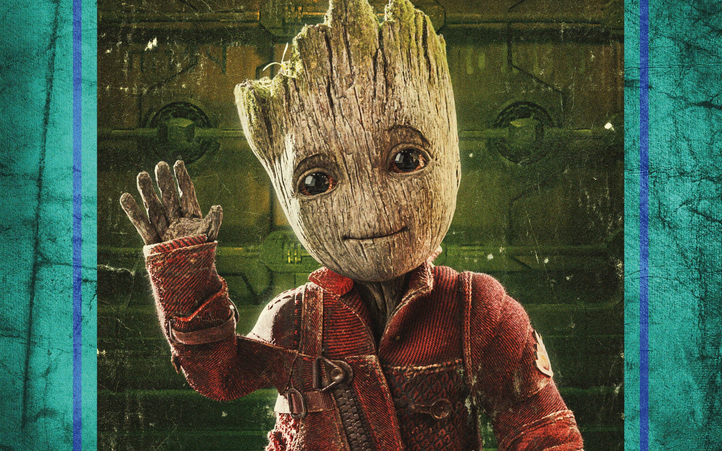 Baby Groot, Guardians of the Galaxy Vol. 2, movie, 2880x1800 wallpaper