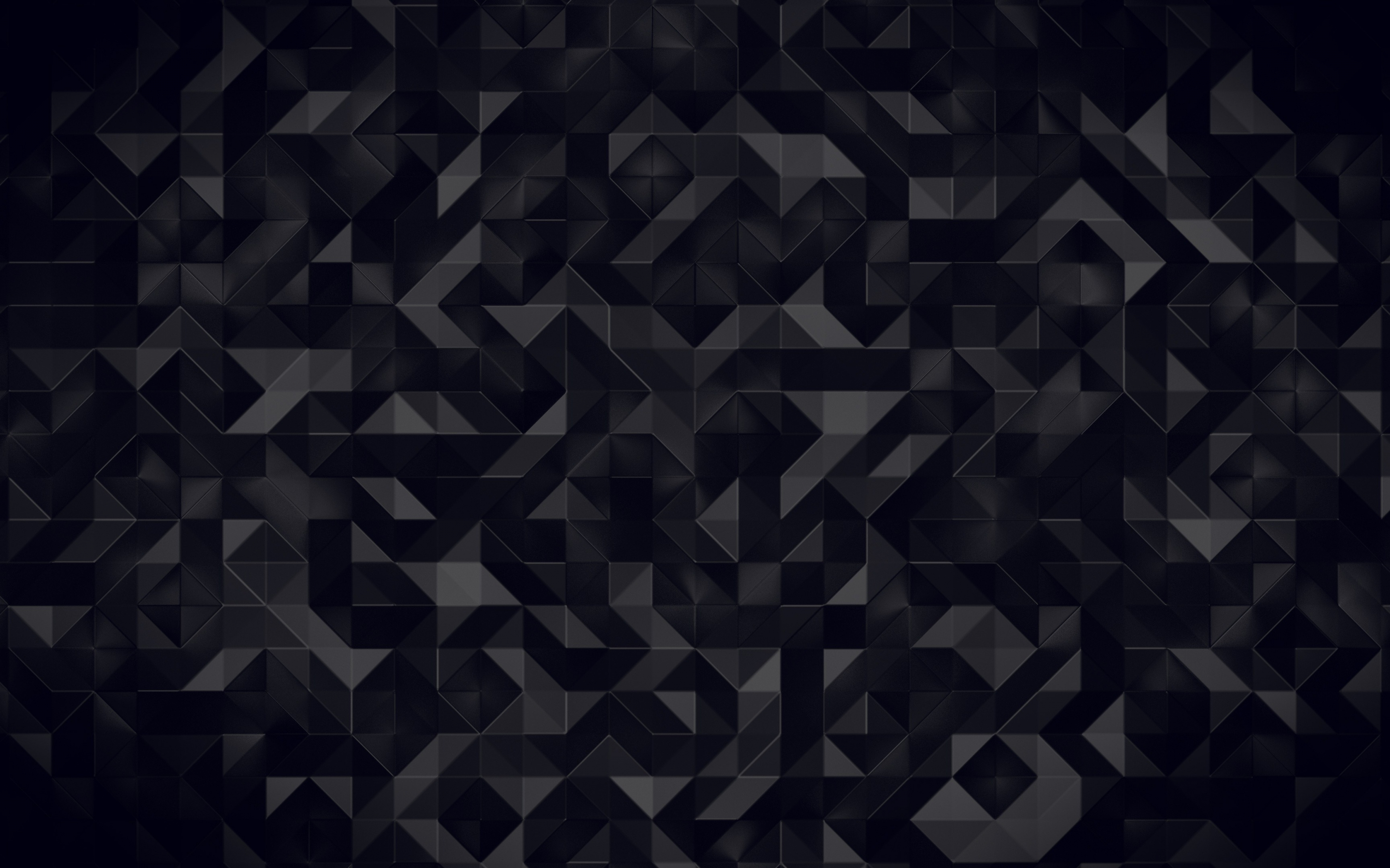 Dark, triangles, abstract, pattern, 2880x1800 wallpaper